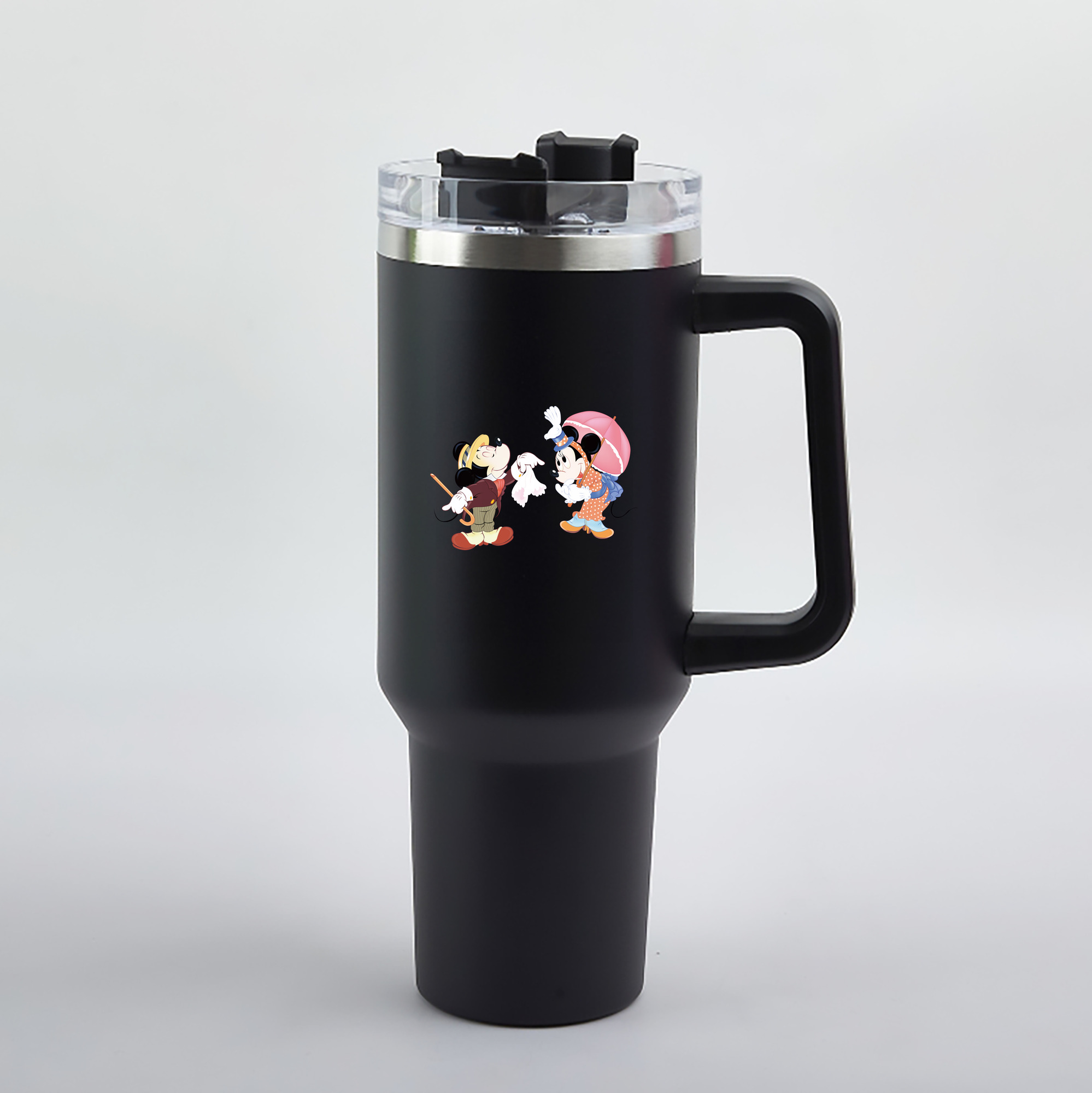 （画像用） ミッキーマウス Mickey Mouse 1200mL車用タンブラー（カラープリント）
