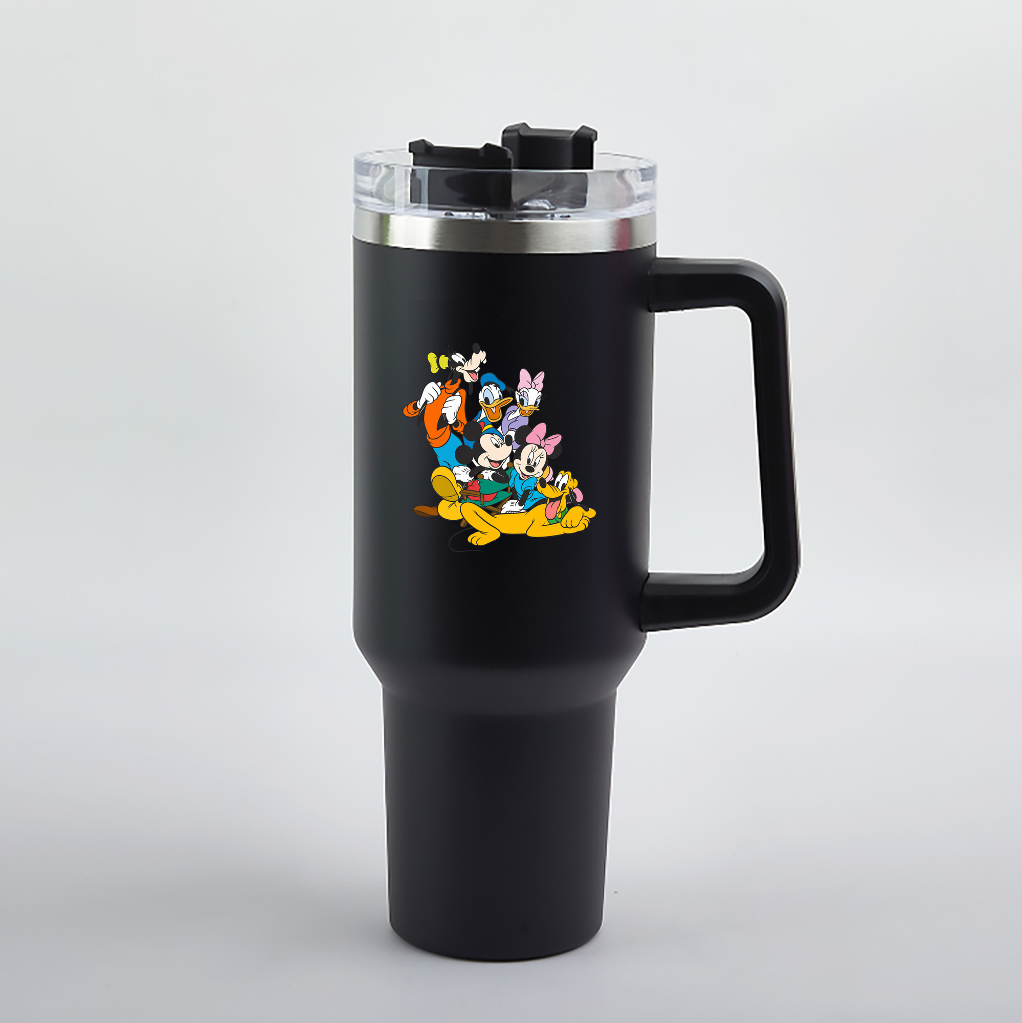 （画像用） ミッキーマウス Mickey Mouse 1200mL車用タンブラー（カラープリント）