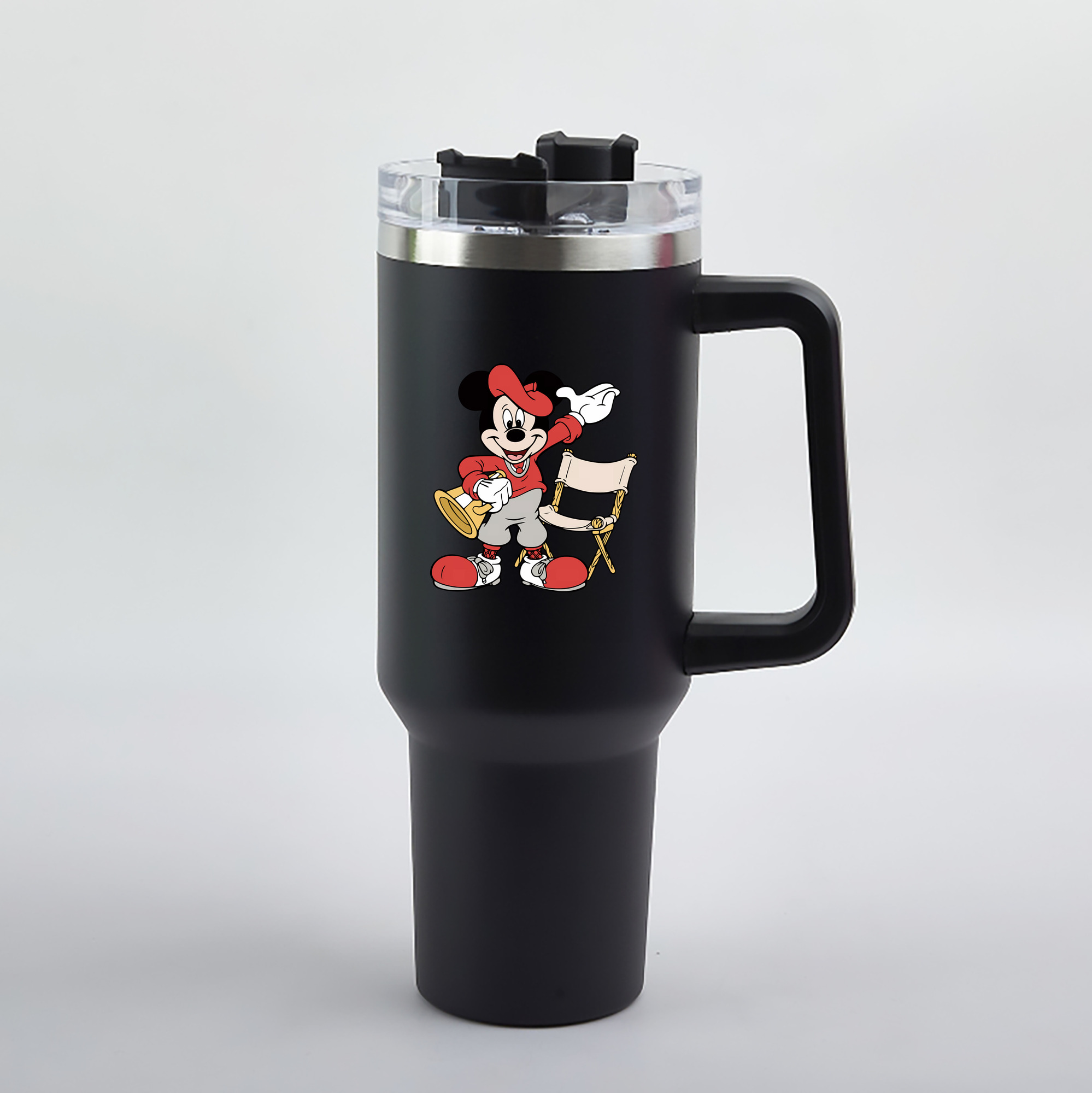 （画像用） ミッキーマウス Mickey Mouse 1200mL車用タンブラー（カラープリント）
