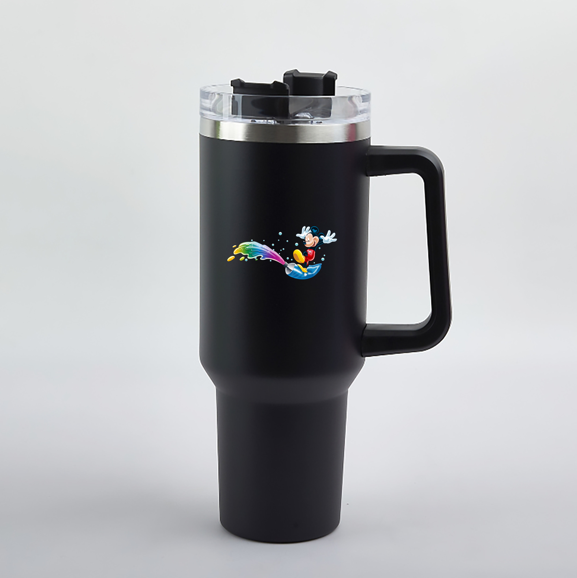 （画像用） ミッキーマウス Mickey Mouse 1200mL車用タンブラー（カラープリント）