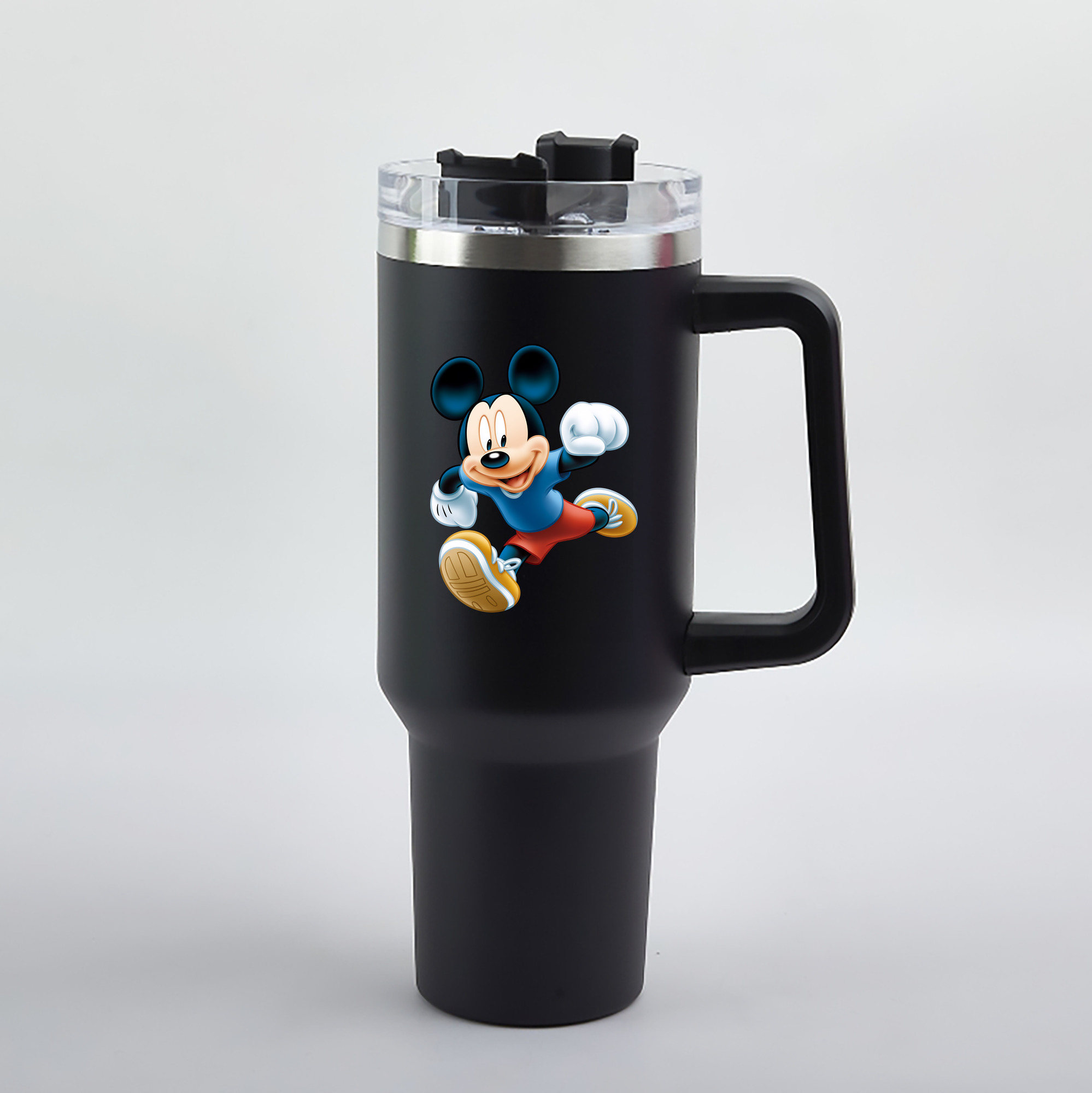 （画像用） ミッキーマウス Mickey Mouse 1200mL車用タンブラー（カラープリント）