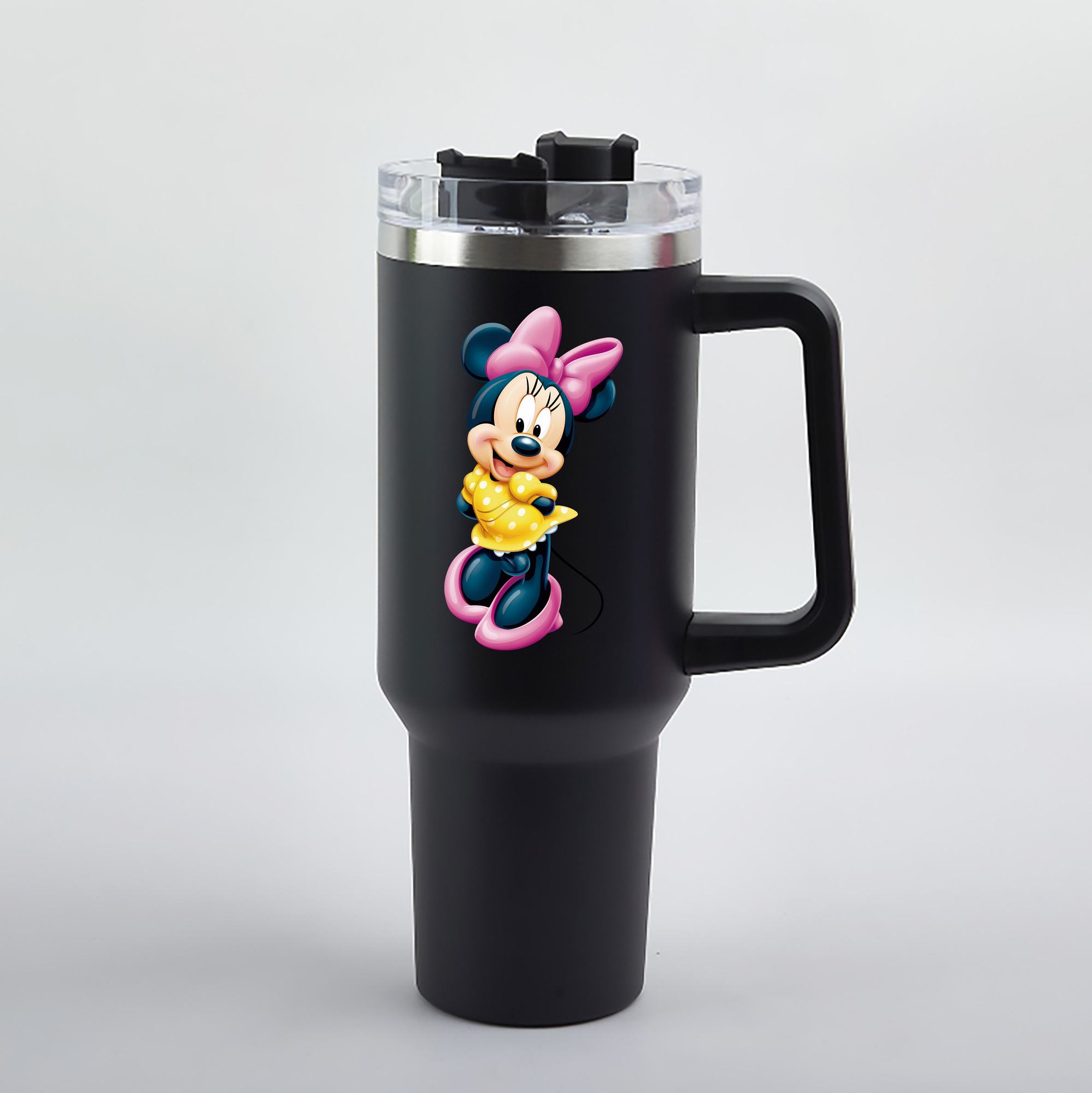 （画像用） ミッキーマウス Mickey Mouse 1200mL車用タンブラー（カラープリント）