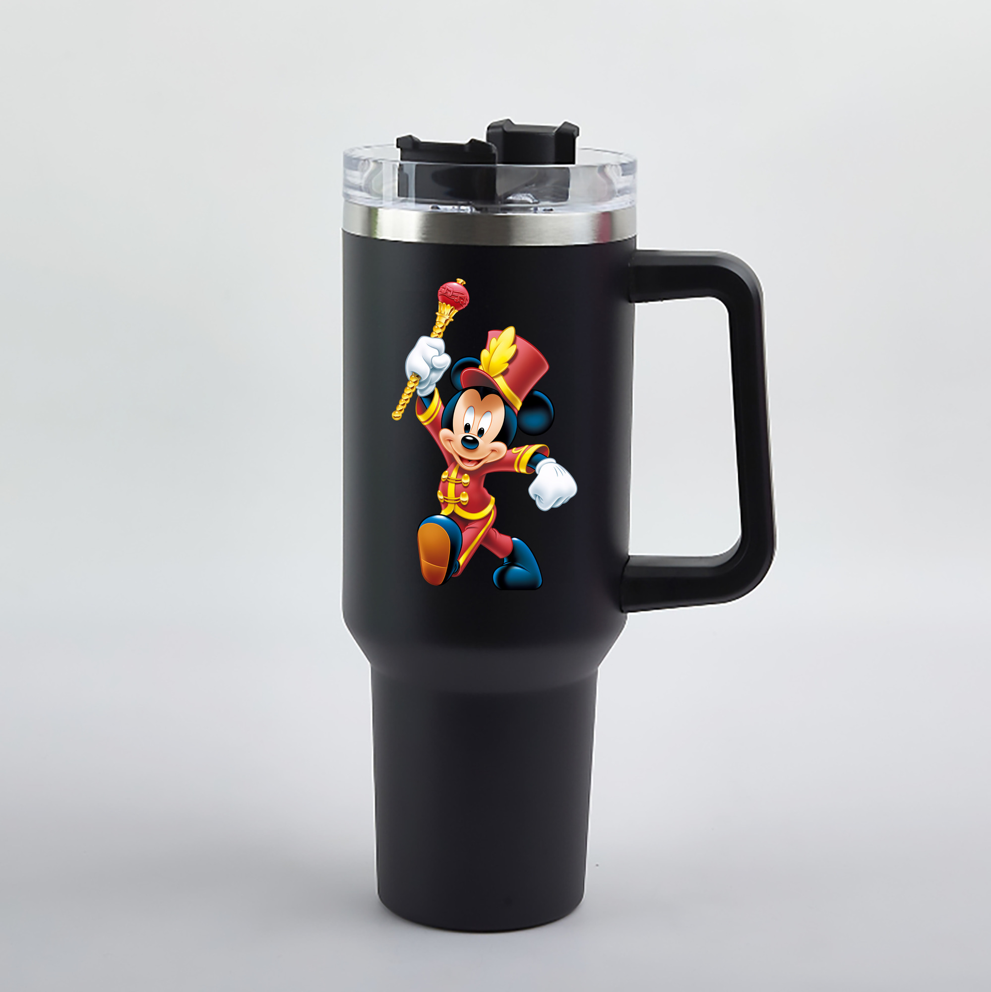 （画像用） ミッキーマウス Mickey Mouse 1200mL車用タンブラー（カラープリント）