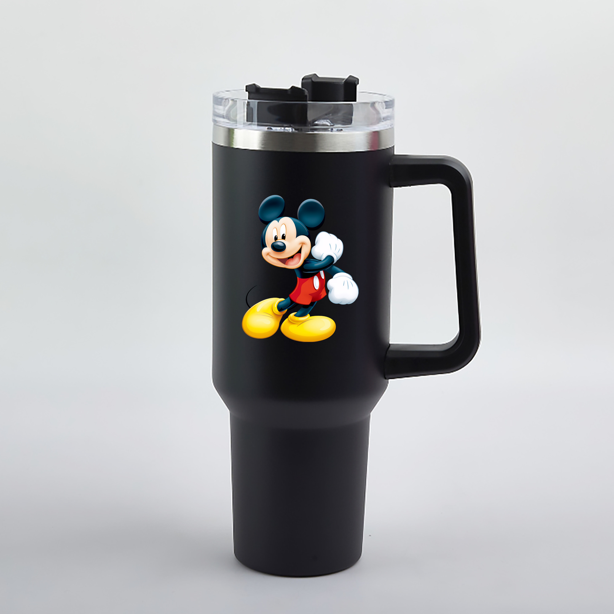 （画像用） ミッキーマウス Mickey Mouse 1200mL車用タンブラー（カラープリント）