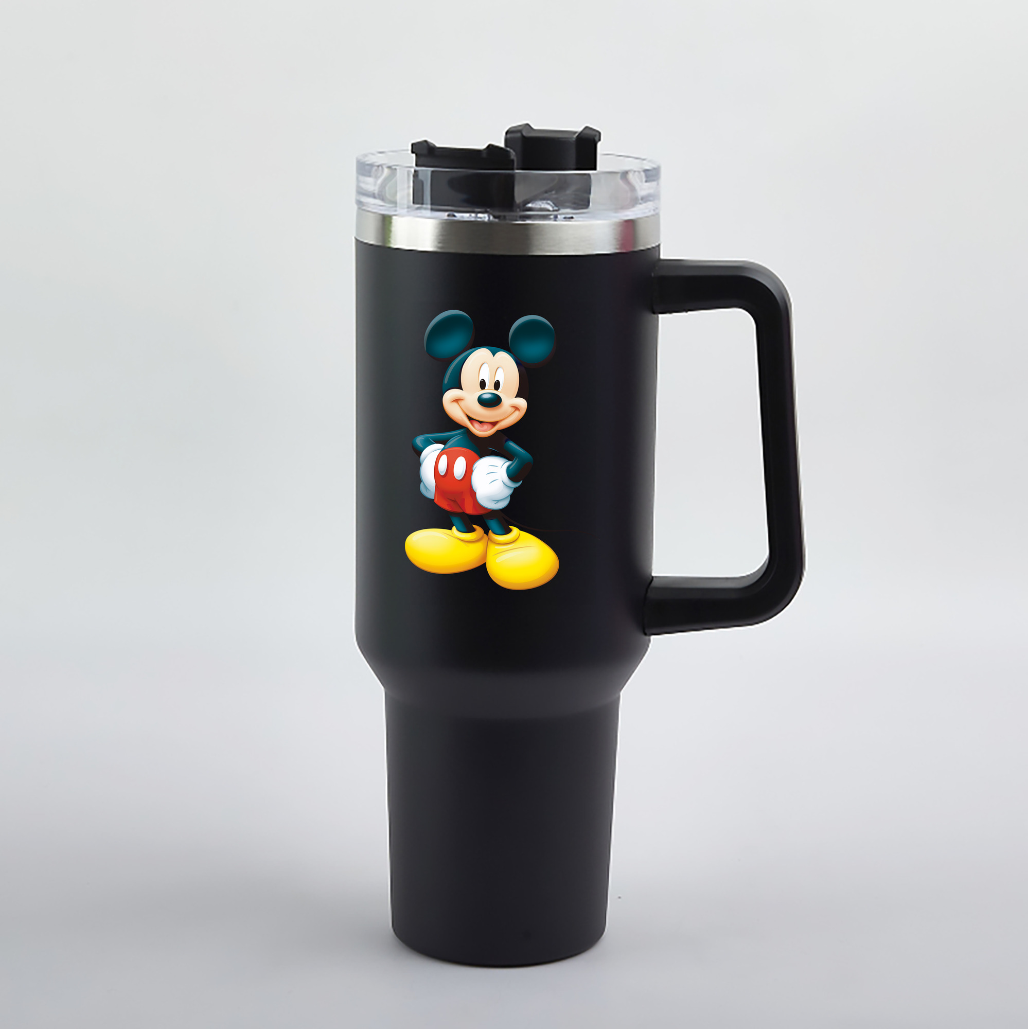 （画像用） ミッキーマウス Mickey Mouse 1200mL車用タンブラー（カラープリント）