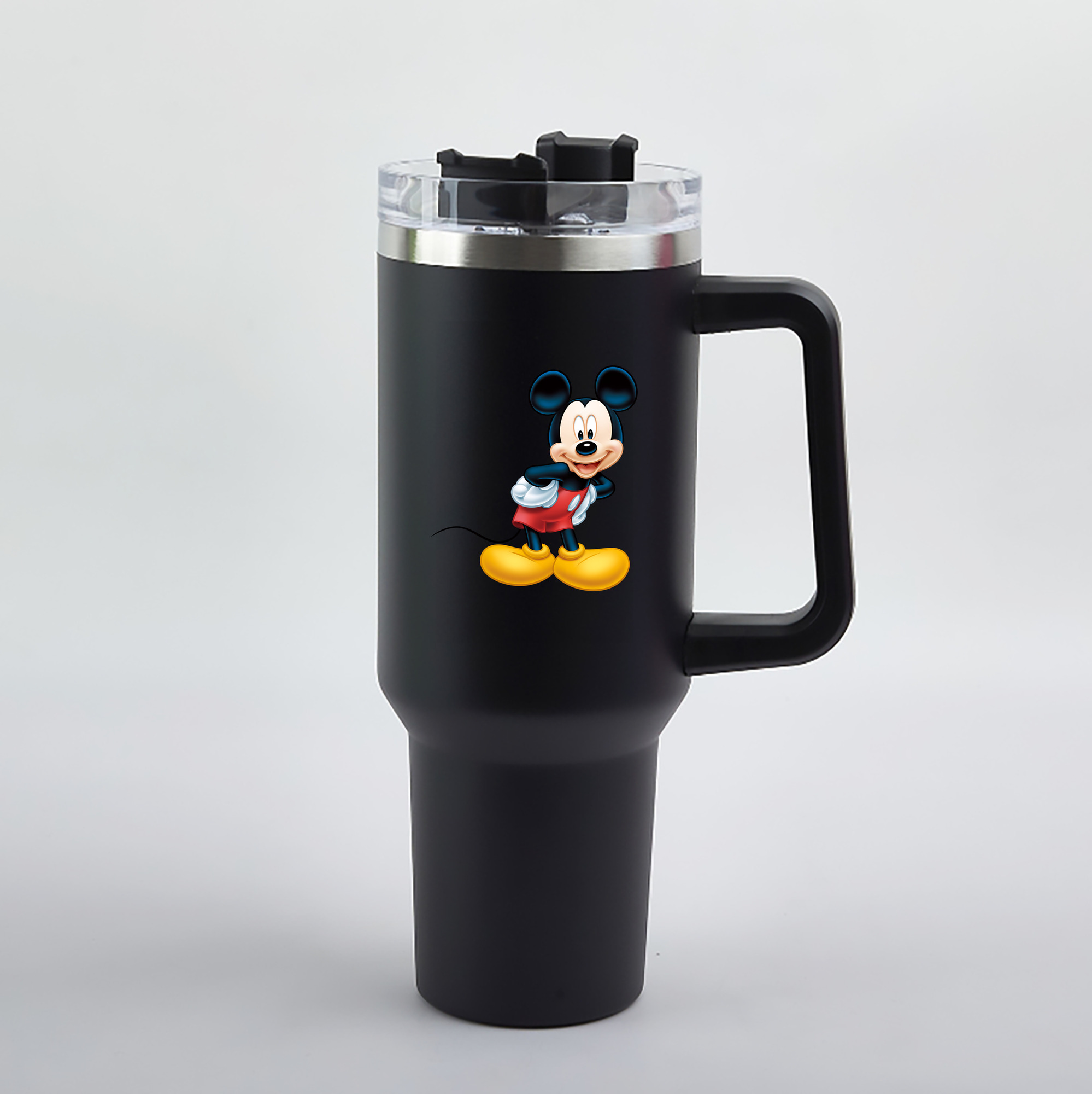 （画像用） ミッキーマウス Mickey Mouse 1200mL車用タンブラー（カラープリント）