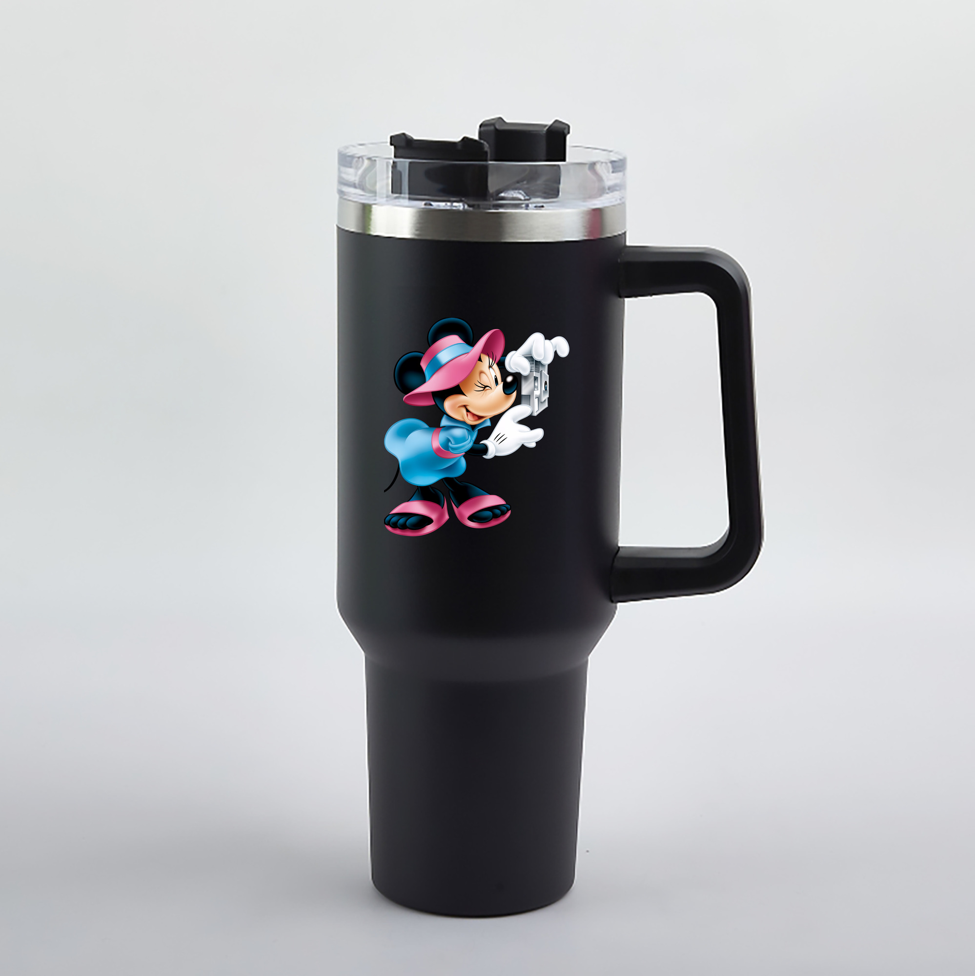 （画像用） ミッキーマウス Mickey Mouse 1200mL車用タンブラー（カラープリント）
