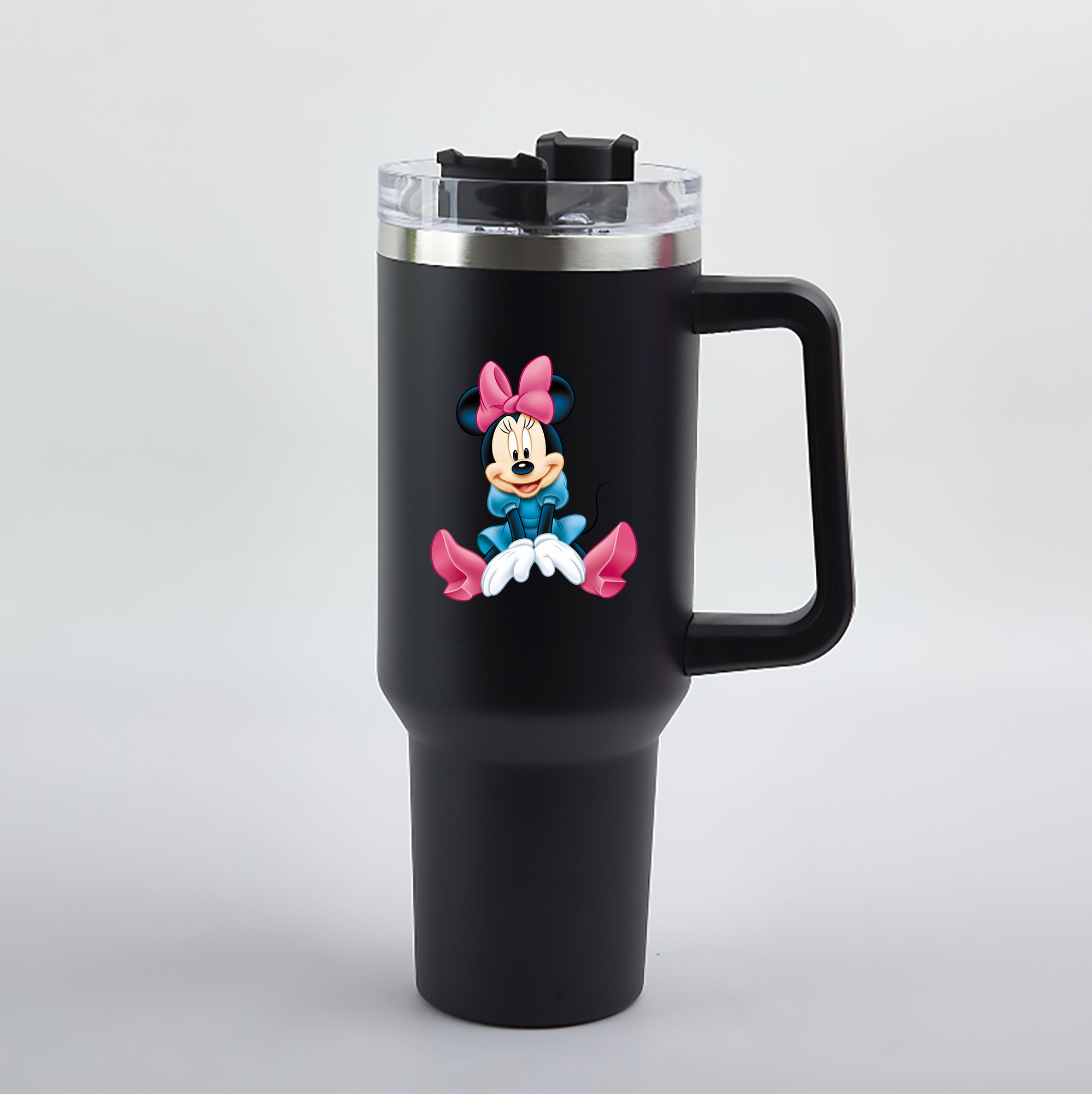 （画像用） ミッキーマウス Mickey Mouse 1200mL車用タンブラー（カラープリント）