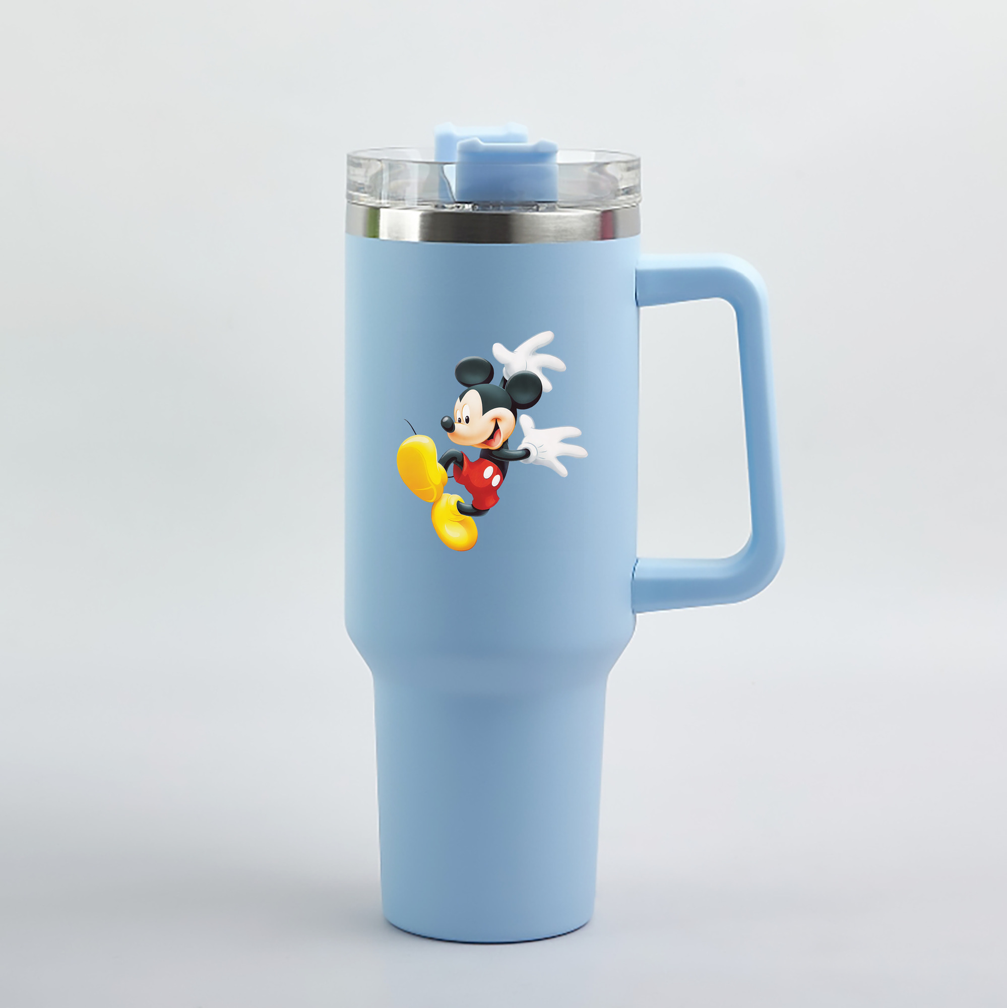 （画像用） ミッキーマウス Mickey Mouse 1200mL車用タンブラー（カラープリント）