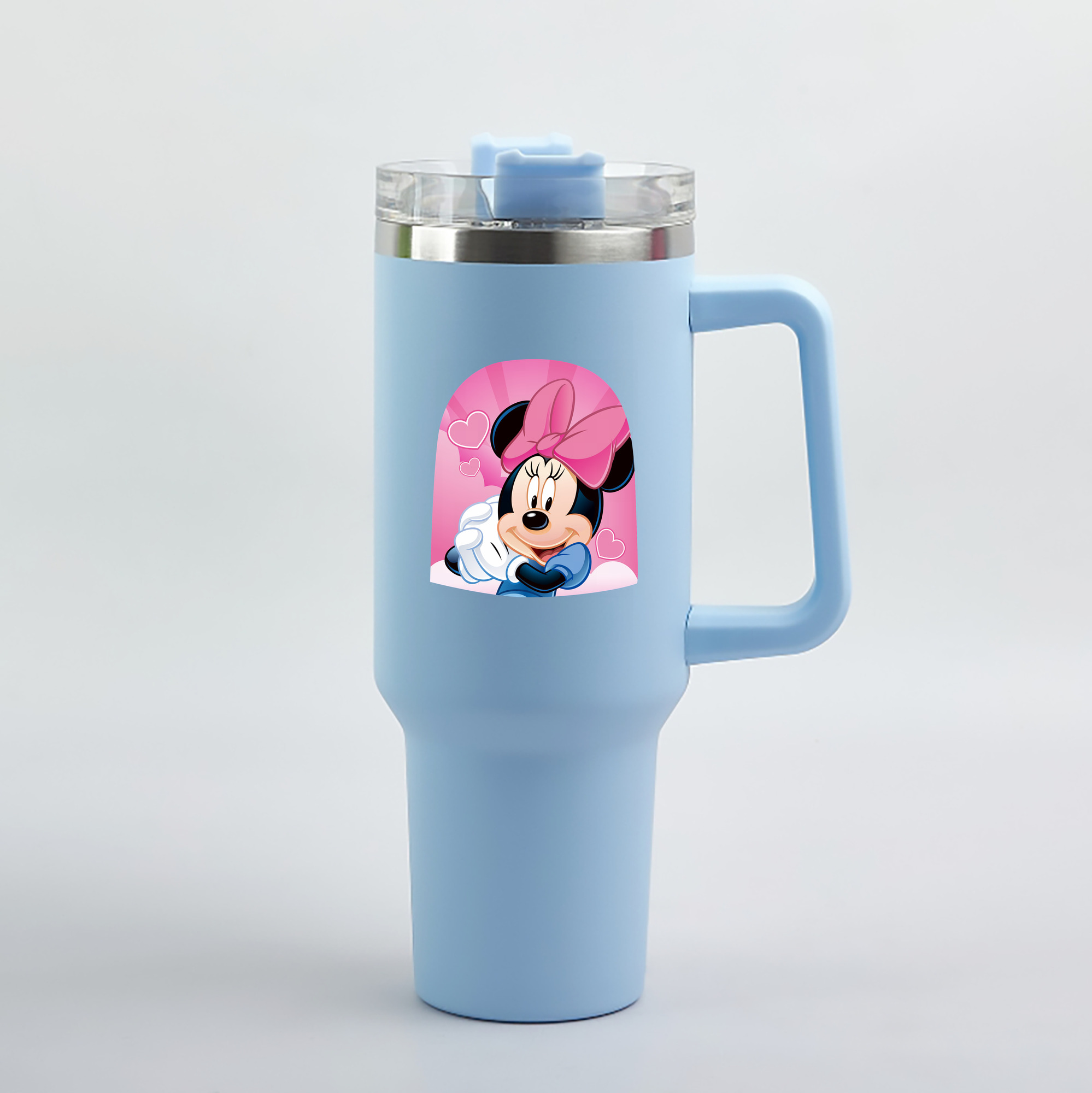 （画像用） ミッキーマウス Mickey Mouse 1200mL車用タンブラー（カラープリント）