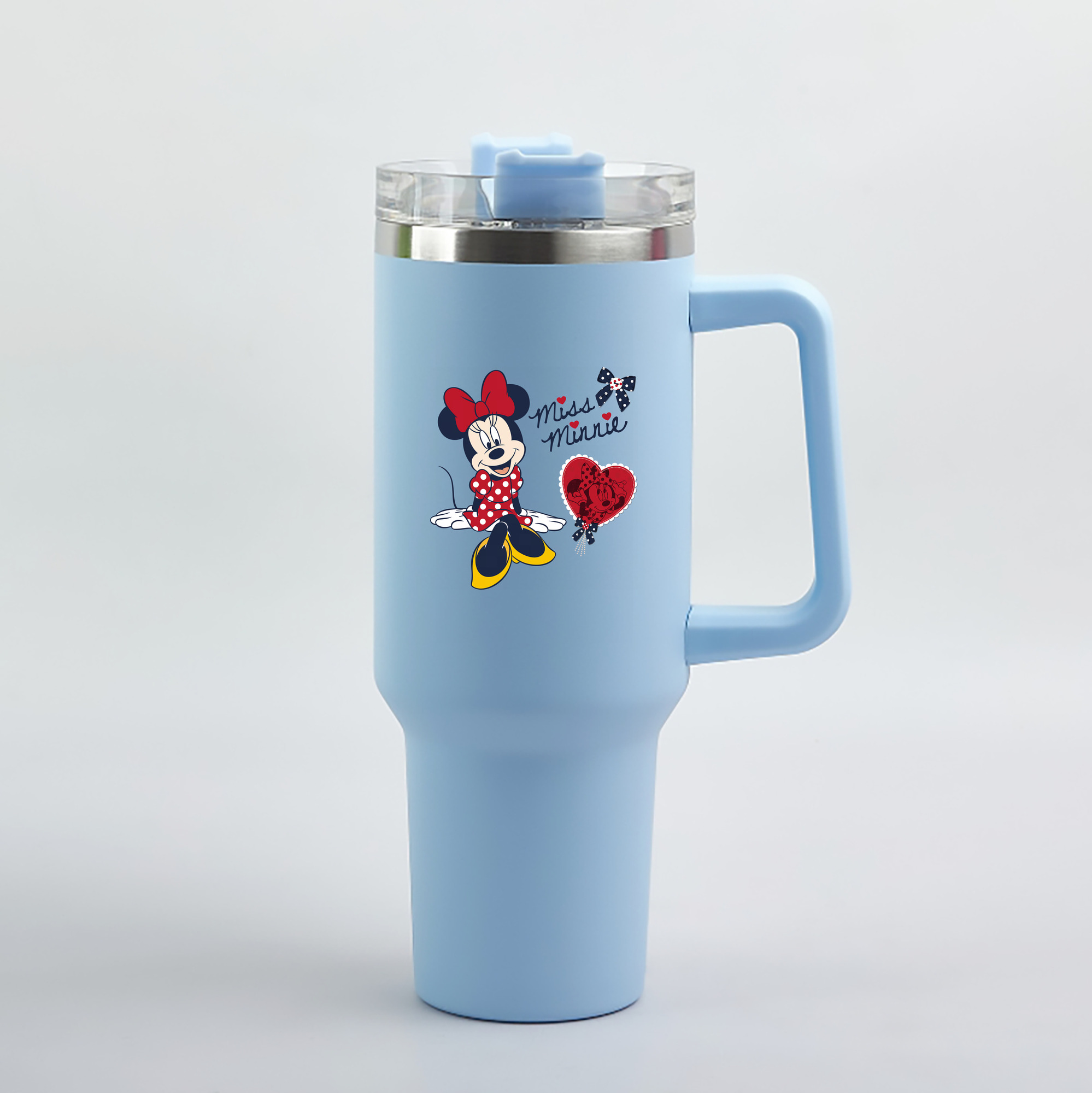 （画像用） ミッキーマウス Mickey Mouse 1200mL車用タンブラー（カラープリント）