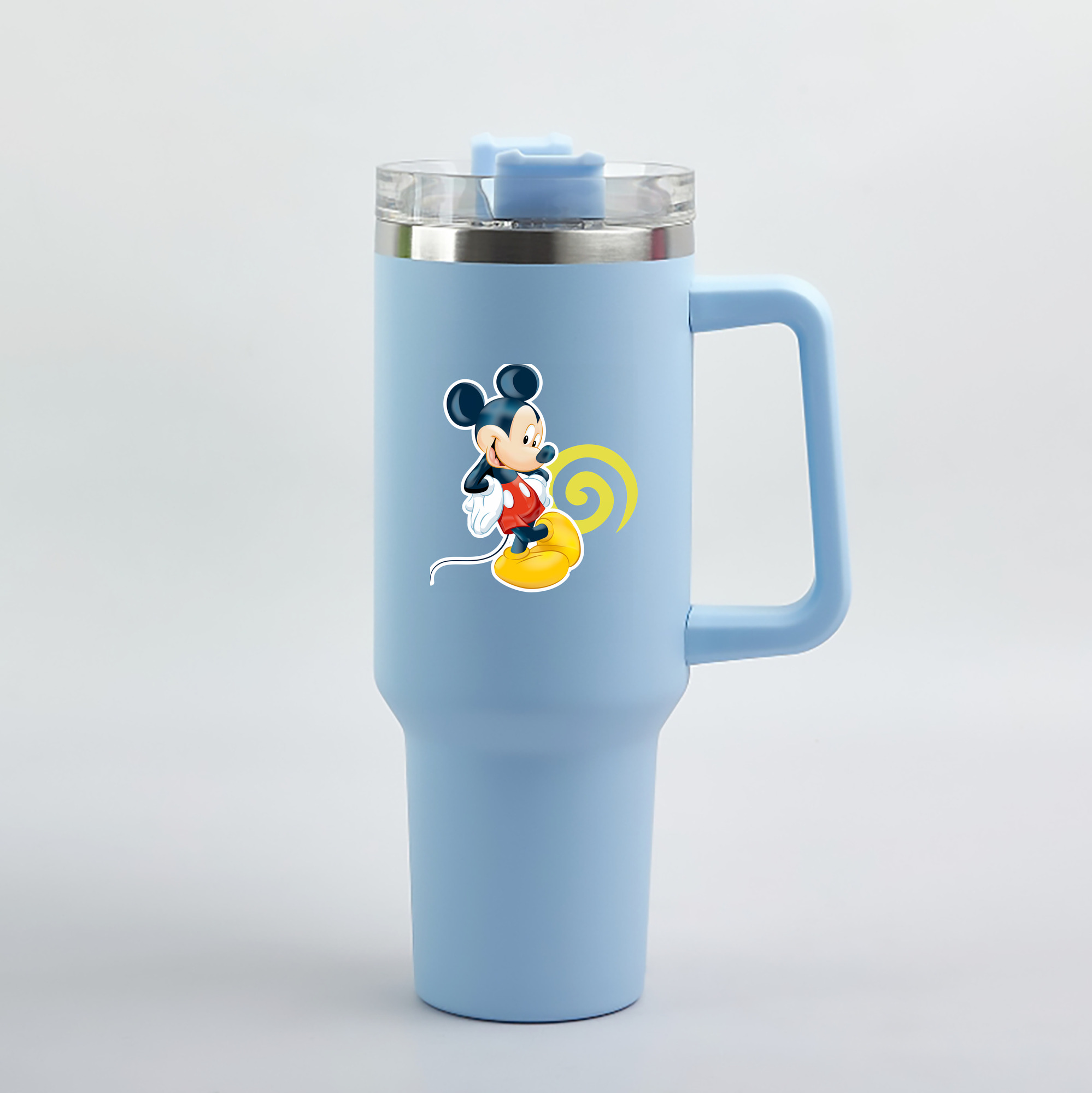 （画像用） ミッキーマウス Mickey Mouse 1200mL車用タンブラー（カラープリント）