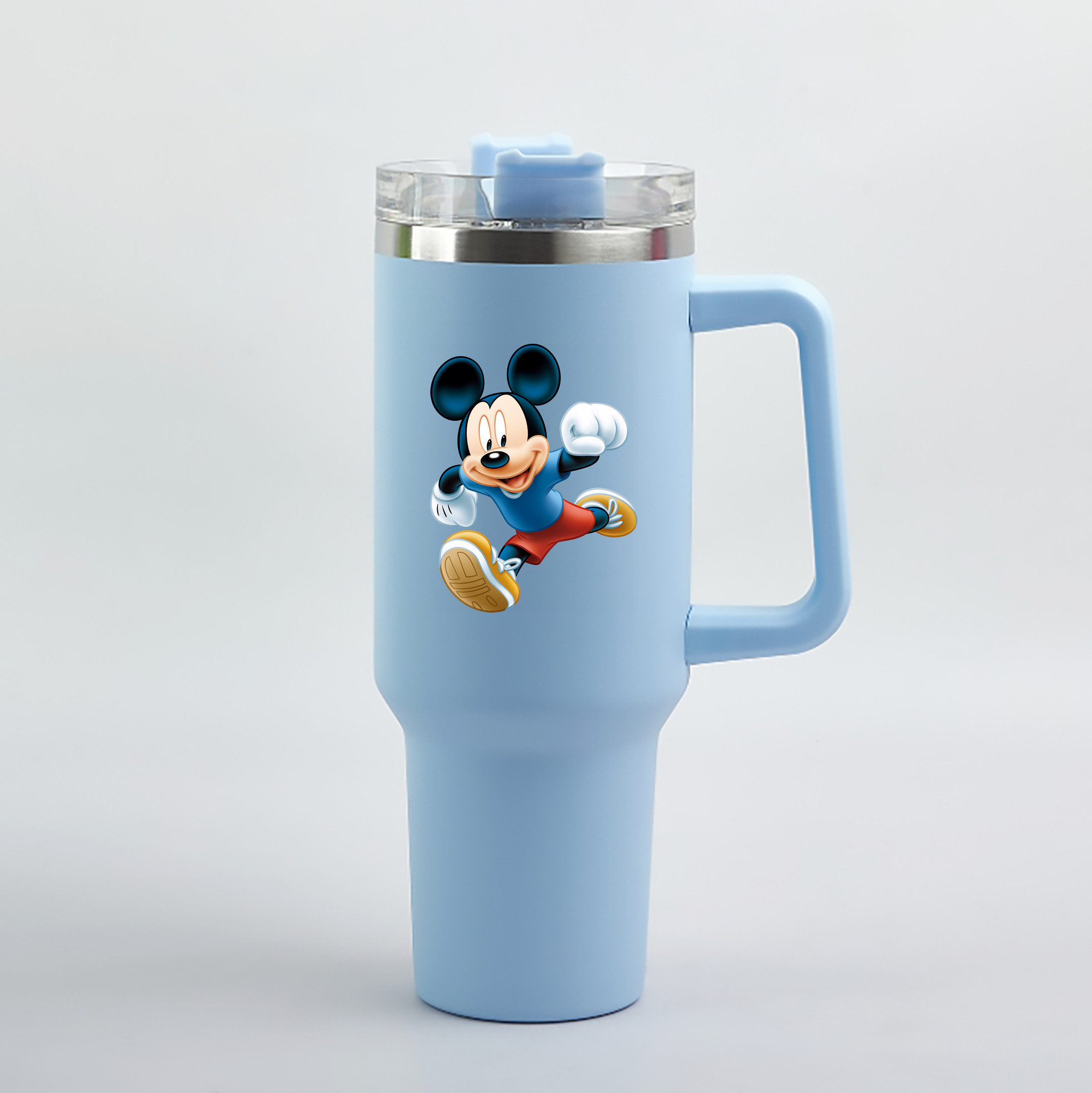 （画像用） ミッキーマウス Mickey Mouse 1200mL車用タンブラー（カラープリント）