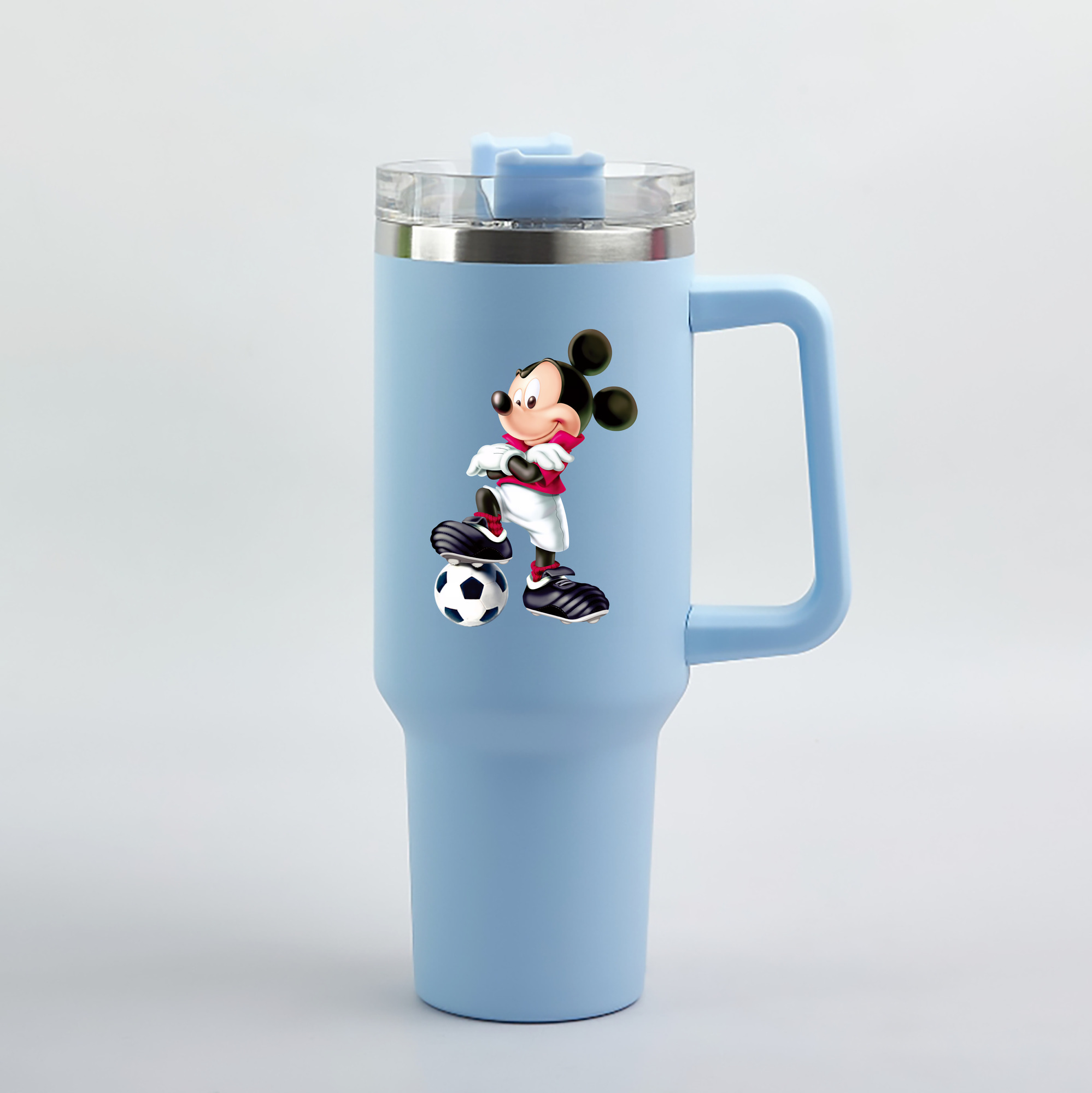 （画像用） ミッキーマウス Mickey Mouse 1200mL車用タンブラー（カラープリント）