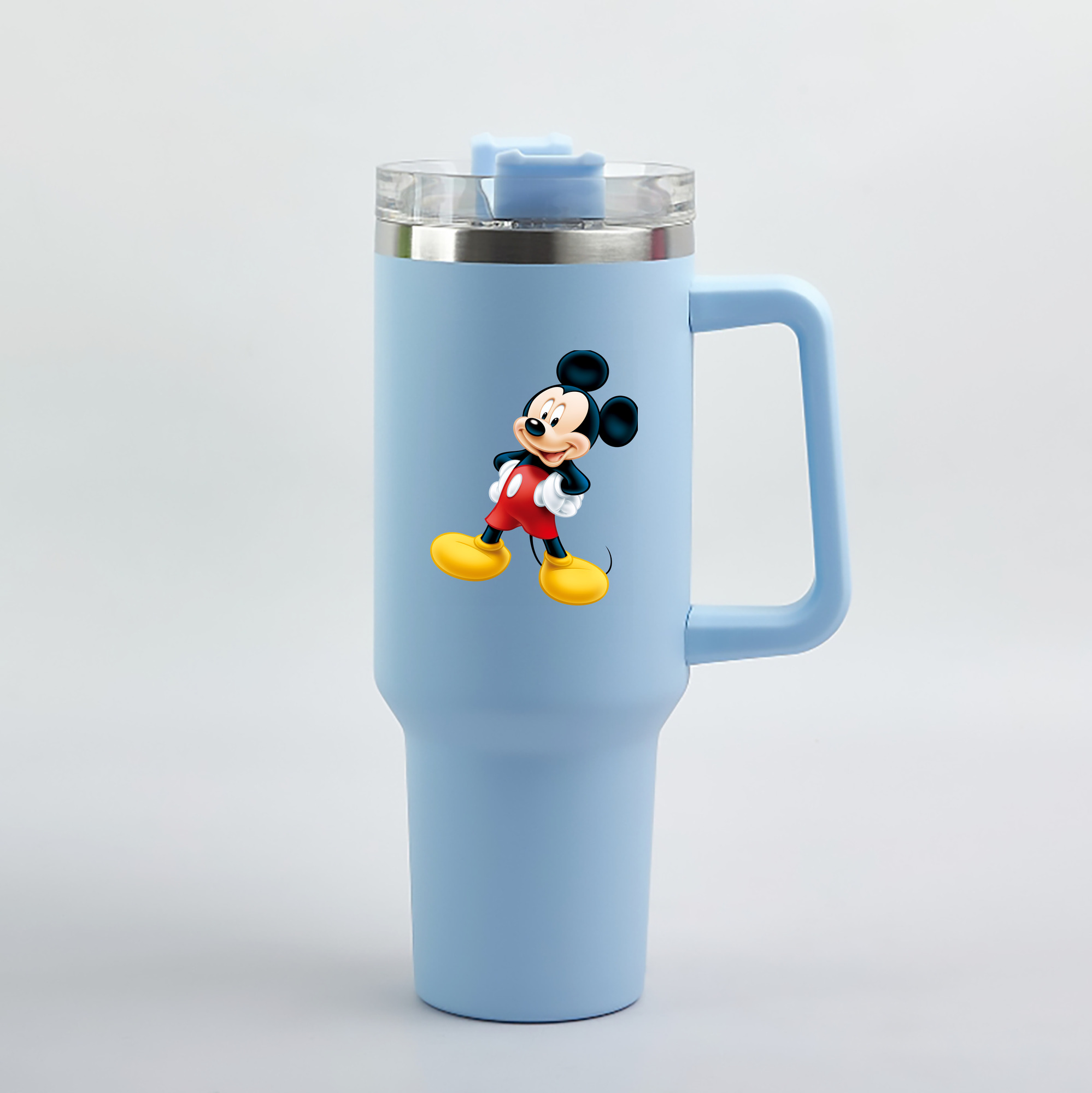 （画像用） ミッキーマウス Mickey Mouse 1200mL車用タンブラー（カラープリント）