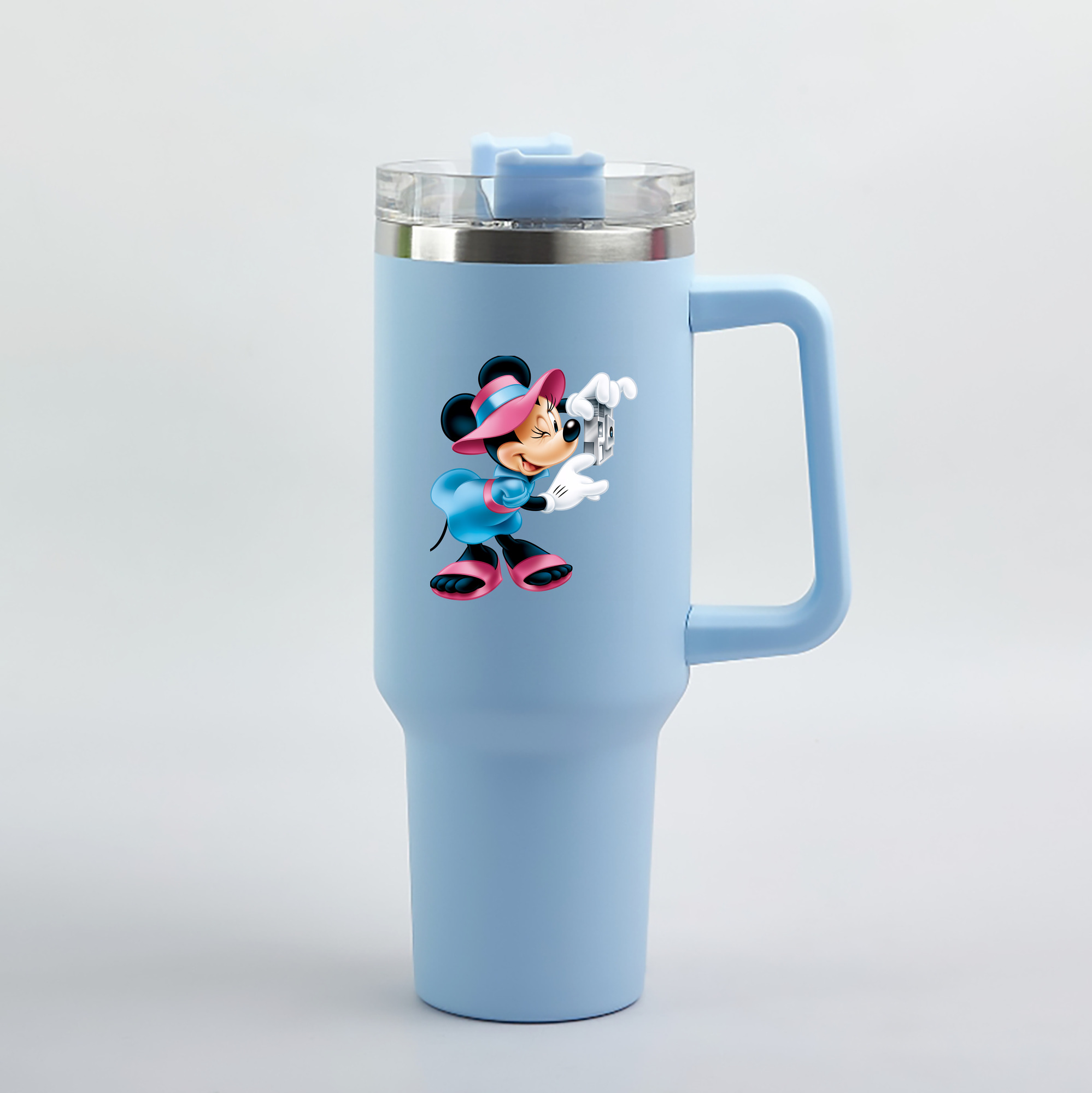 （画像用） ミッキーマウス Mickey Mouse 1200mL車用タンブラー（カラープリント）
