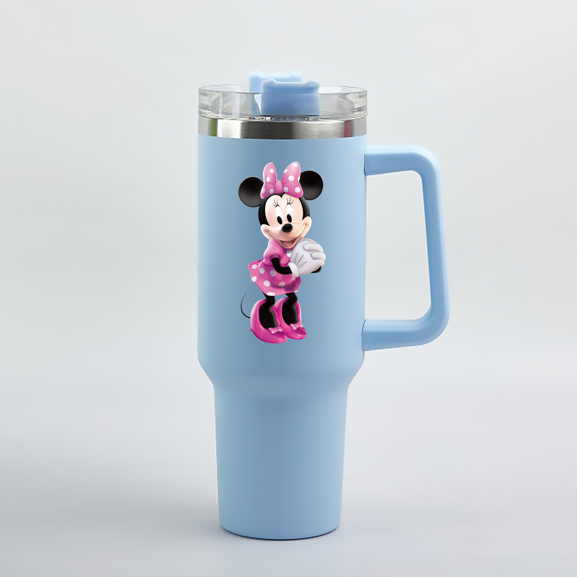 （画像用） ミッキーマウス Mickey Mouse 1200mL車用タンブラー（カラープリント）