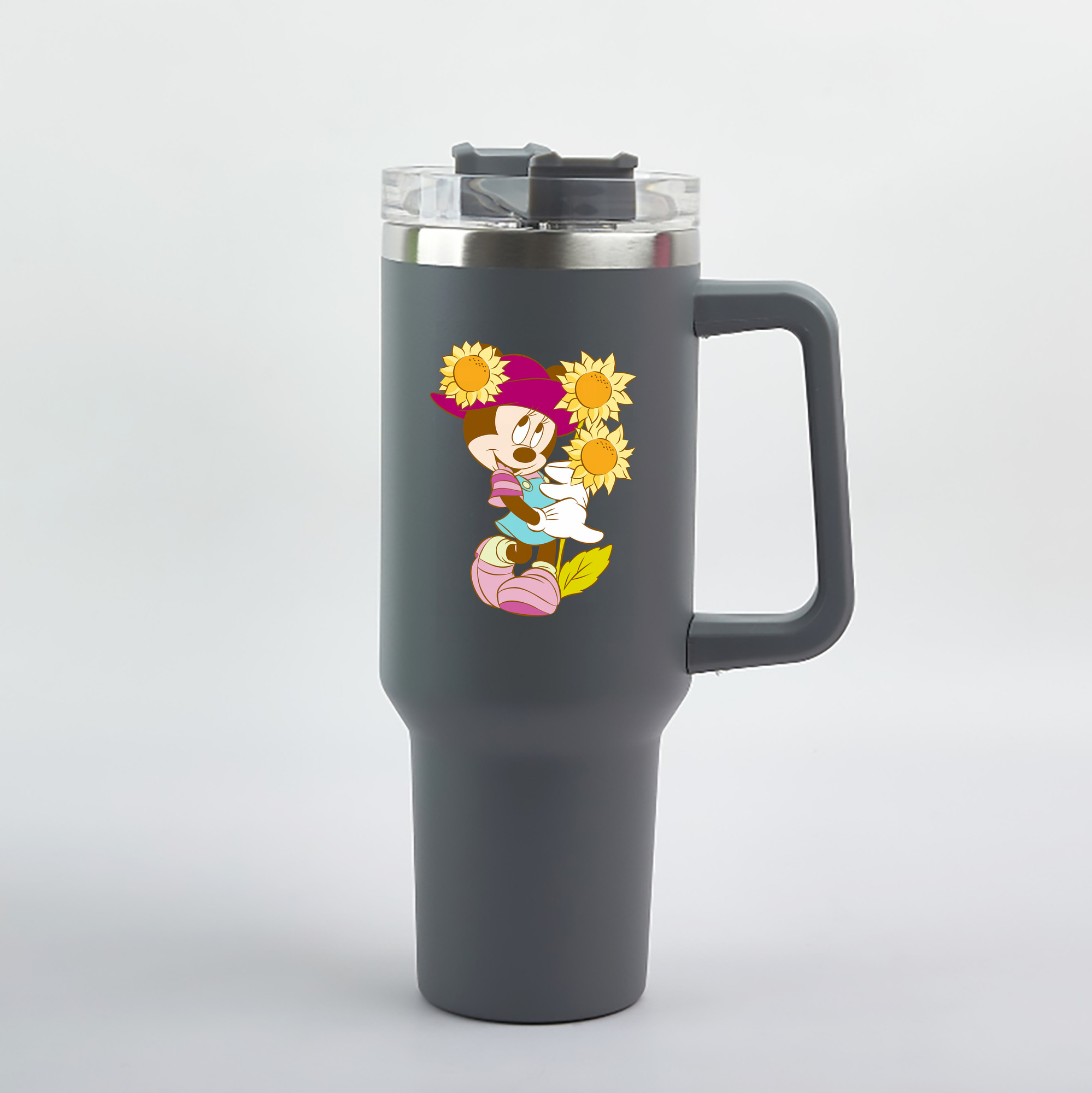 （画像用） ミッキーマウス Mickey Mouse 1200mL車用タンブラー（カラープリント）