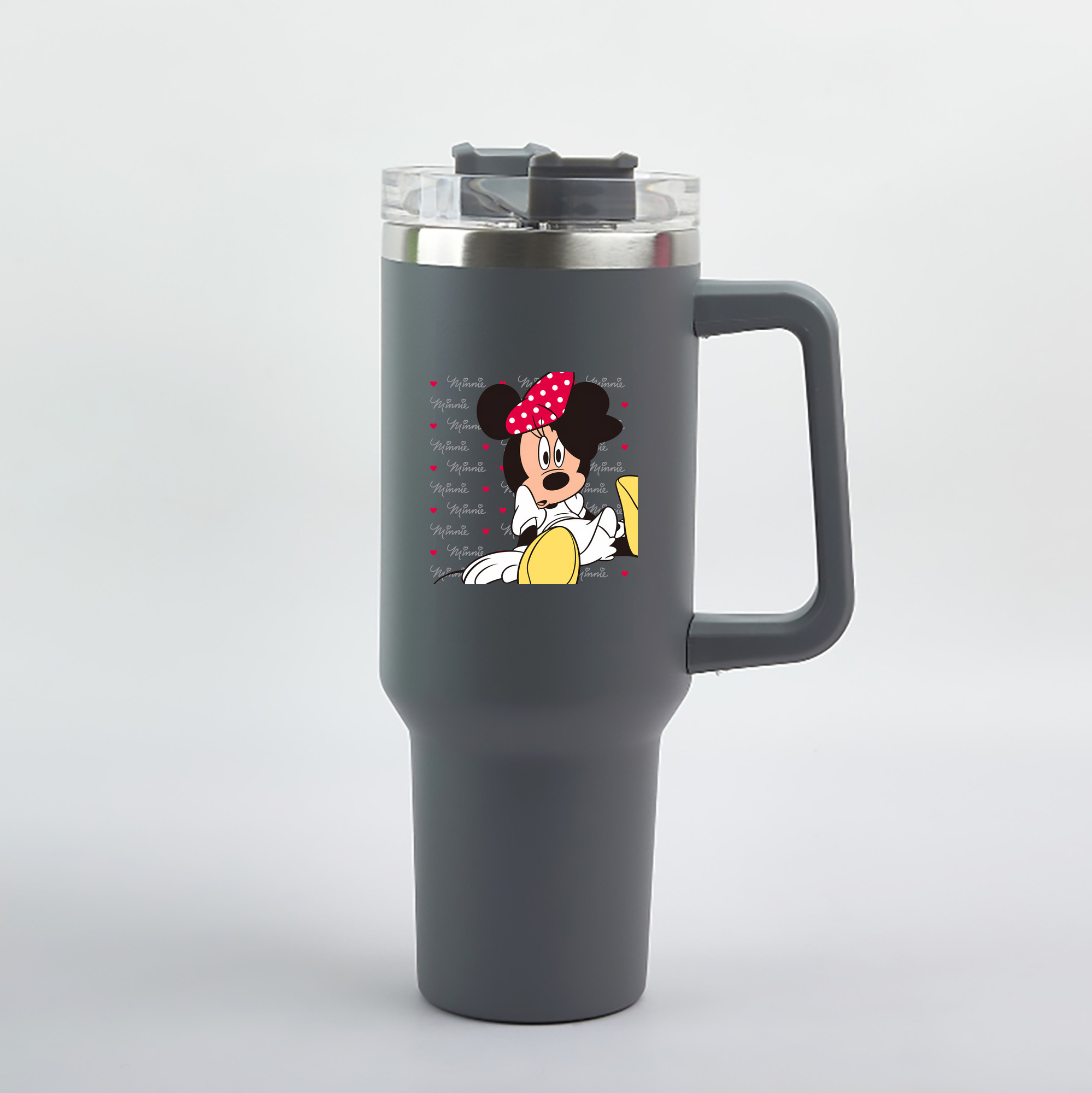 （画像用） ミッキーマウス Mickey Mouse 1200mL車用タンブラー（カラープリント）