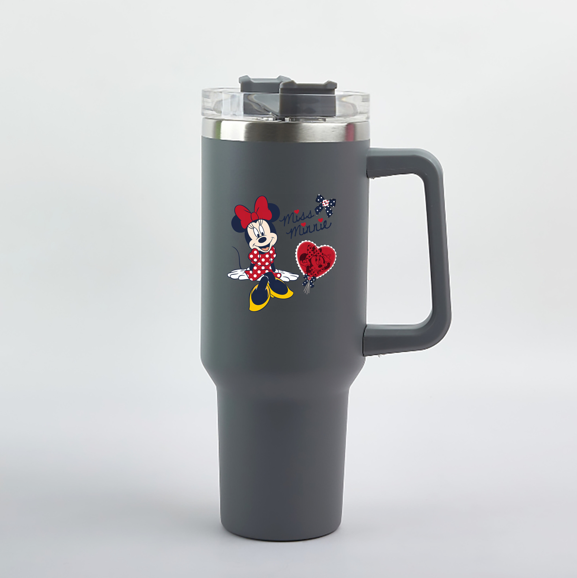 （画像用） ミッキーマウス Mickey Mouse 1200mL車用タンブラー（カラープリント）