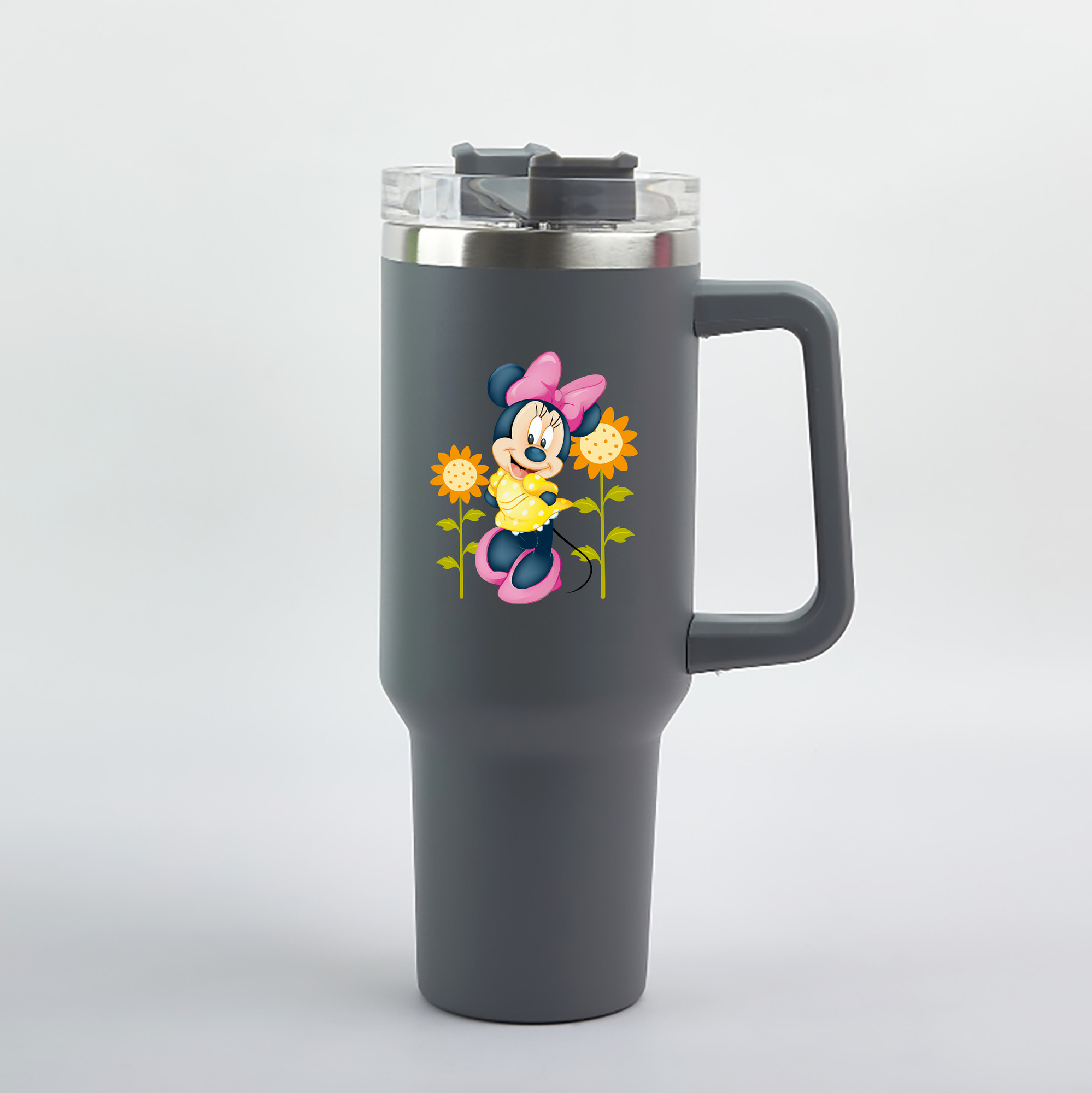 （画像用） ミッキーマウス Mickey Mouse 1200mL車用タンブラー（カラープリント）