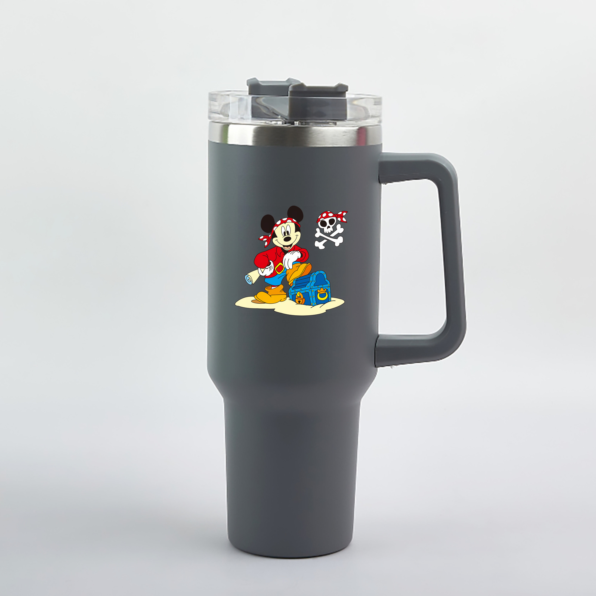（画像用） ミッキーマウス Mickey Mouse 1200mL車用タンブラー（カラープリント）