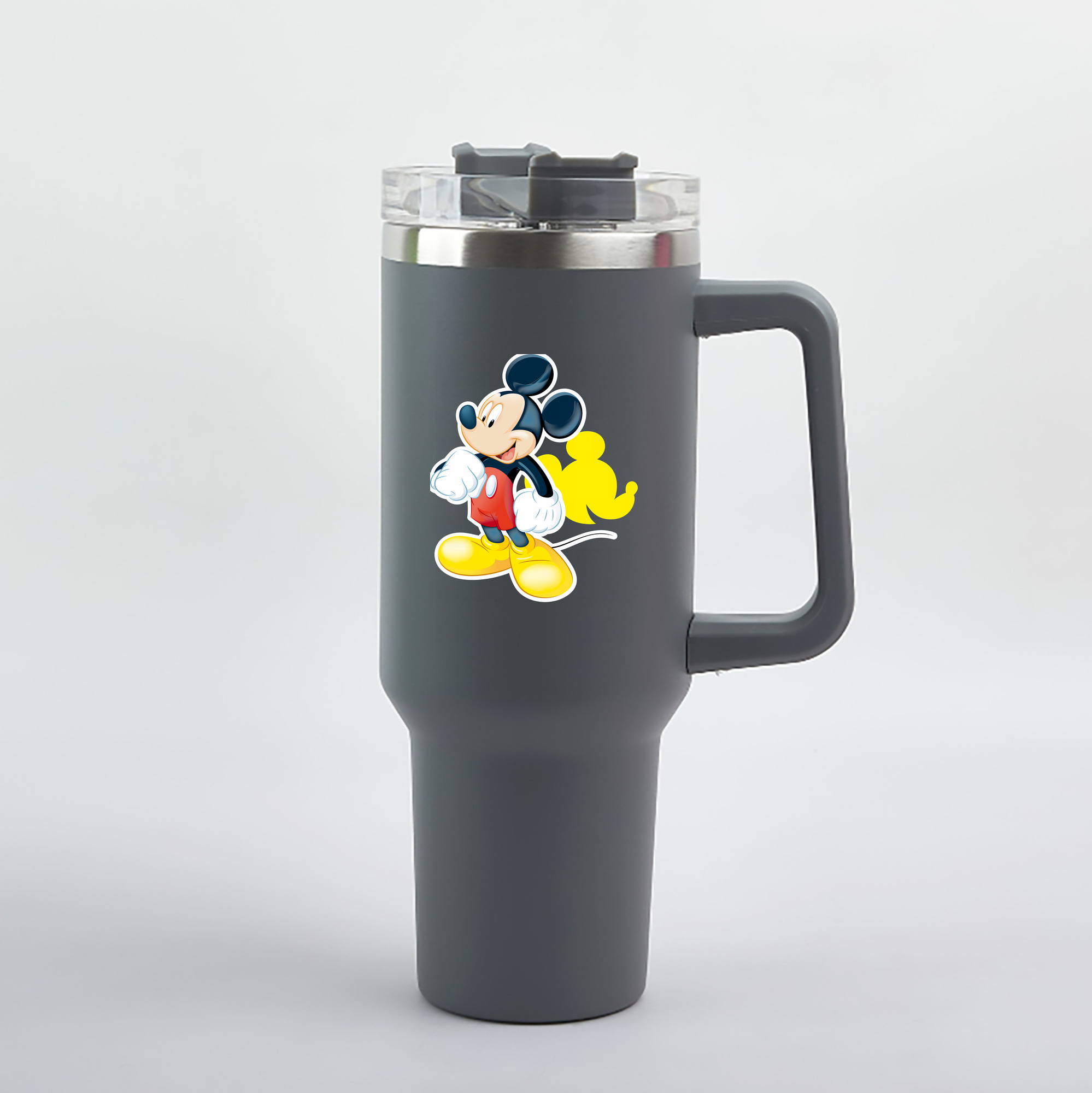 （画像用） ミッキーマウス Mickey Mouse 1200mL車用タンブラー（カラープリント）