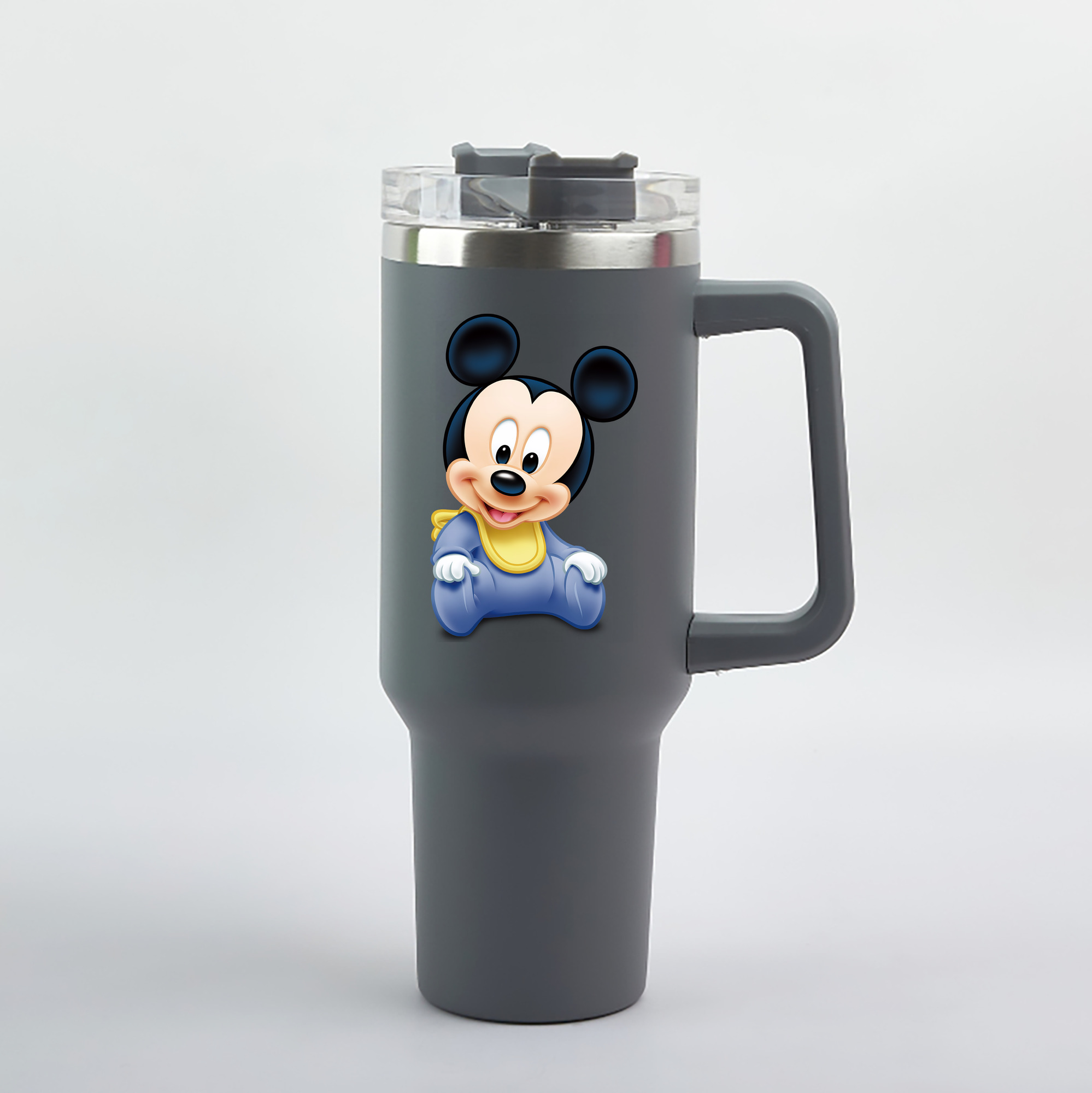 （画像用） ミッキーマウス Mickey Mouse 1200mL車用タンブラー（カラープリント）
