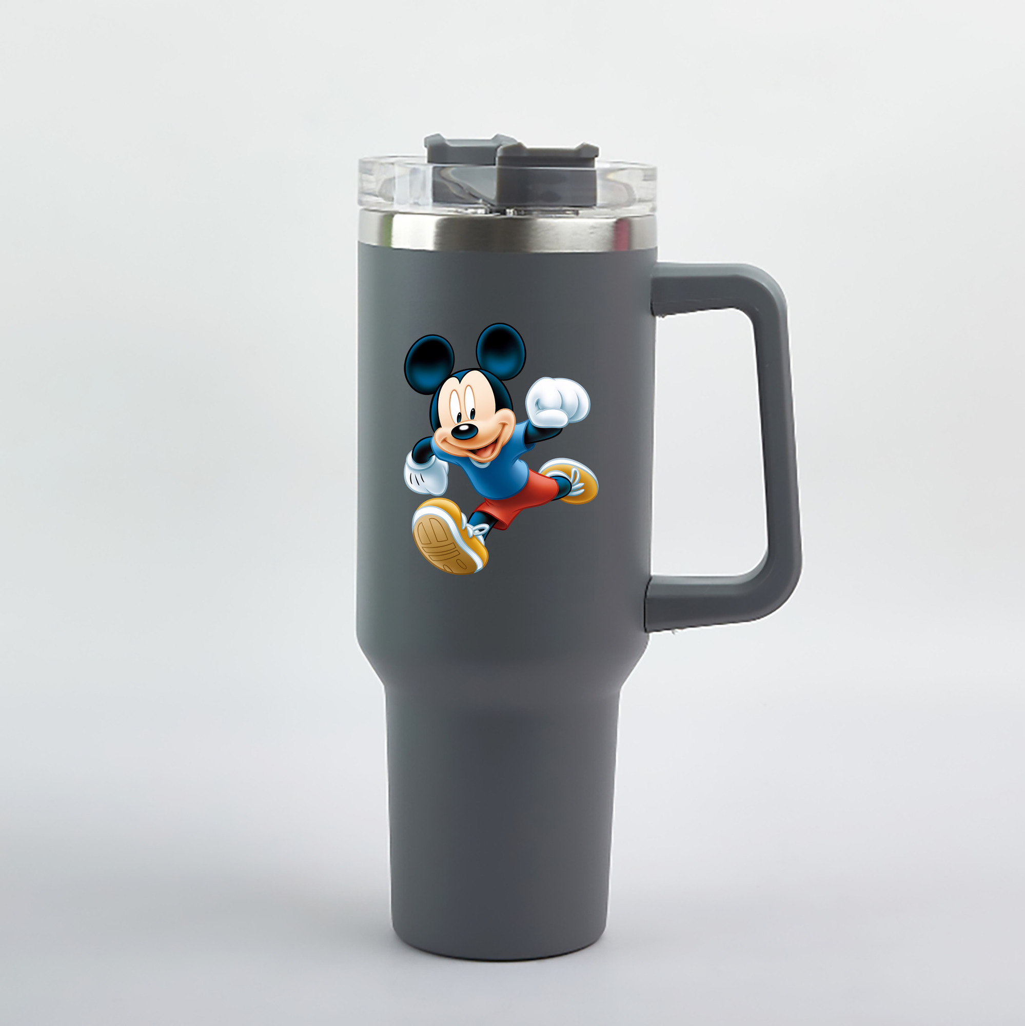 （画像用） ミッキーマウス Mickey Mouse 1200mL車用タンブラー（カラープリント）