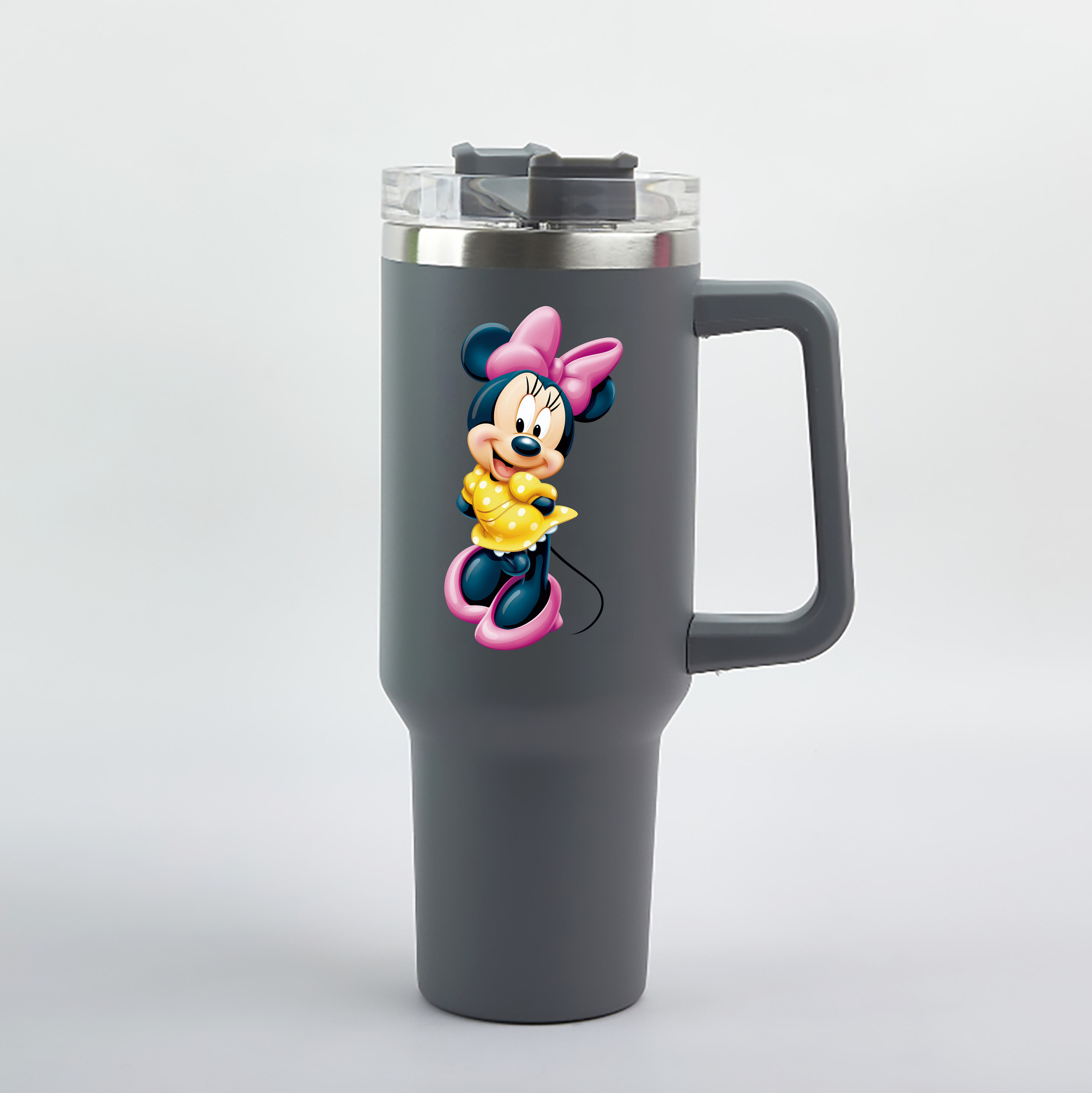 （画像用） ミッキーマウス Mickey Mouse 1200mL車用タンブラー（カラープリント）