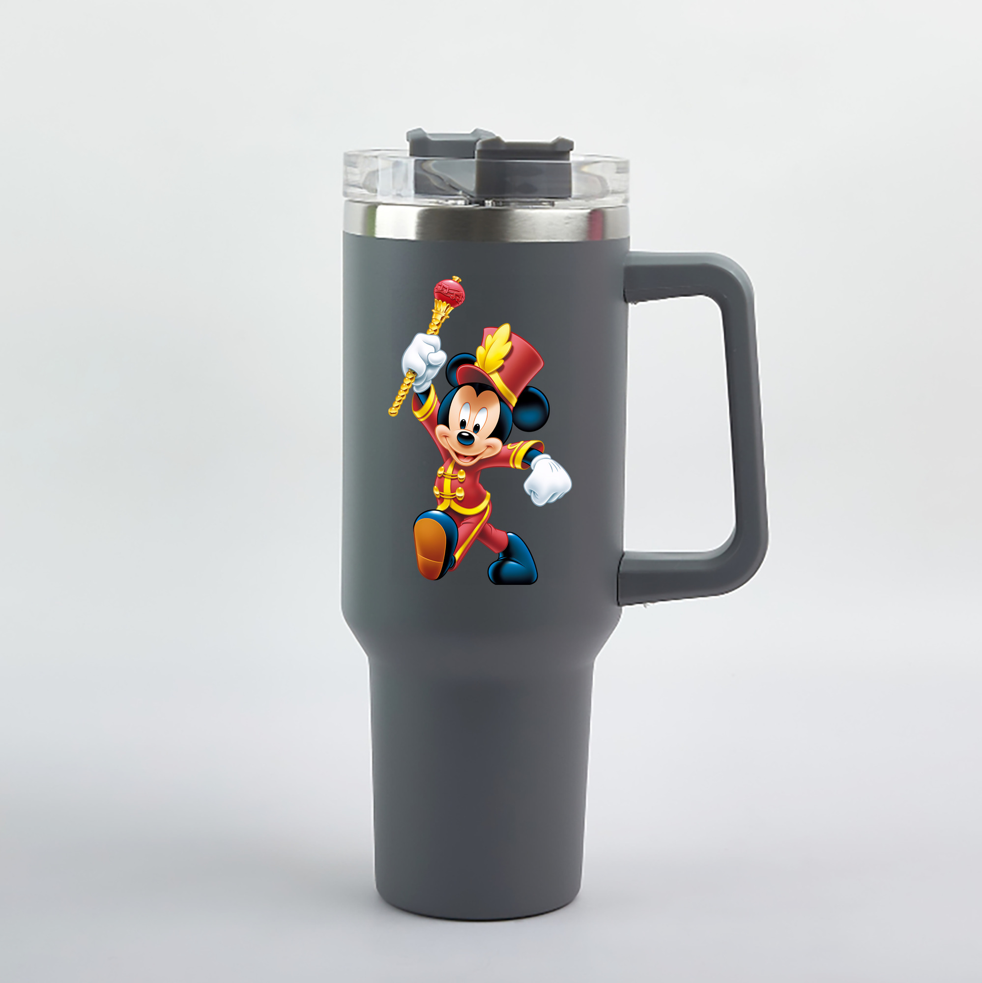 （画像用） ミッキーマウス Mickey Mouse 1200mL車用タンブラー（カラープリント）