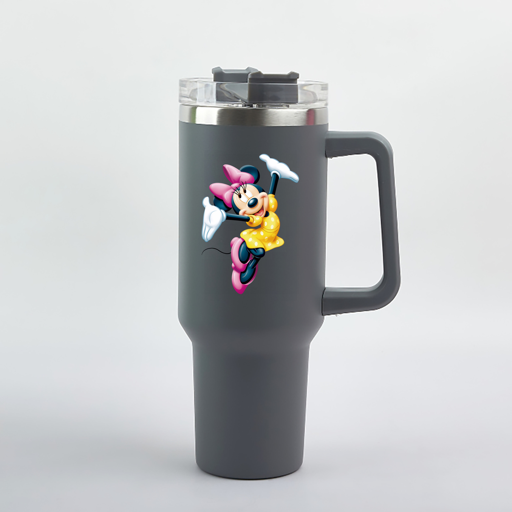 （画像用） ミッキーマウス Mickey Mouse 1200mL車用タンブラー（カラープリント）