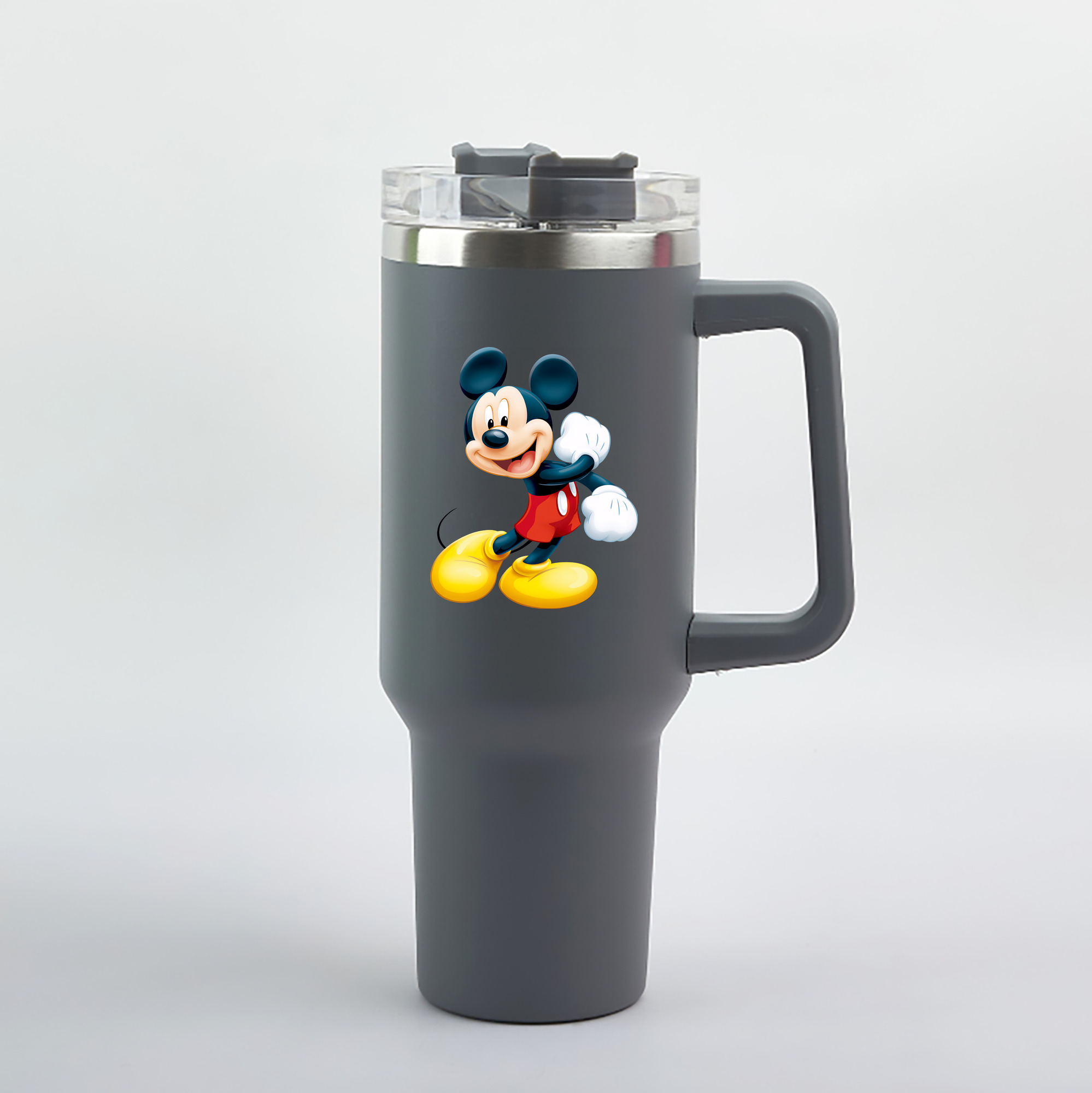 （画像用） ミッキーマウス Mickey Mouse 1200mL車用タンブラー（カラープリント）