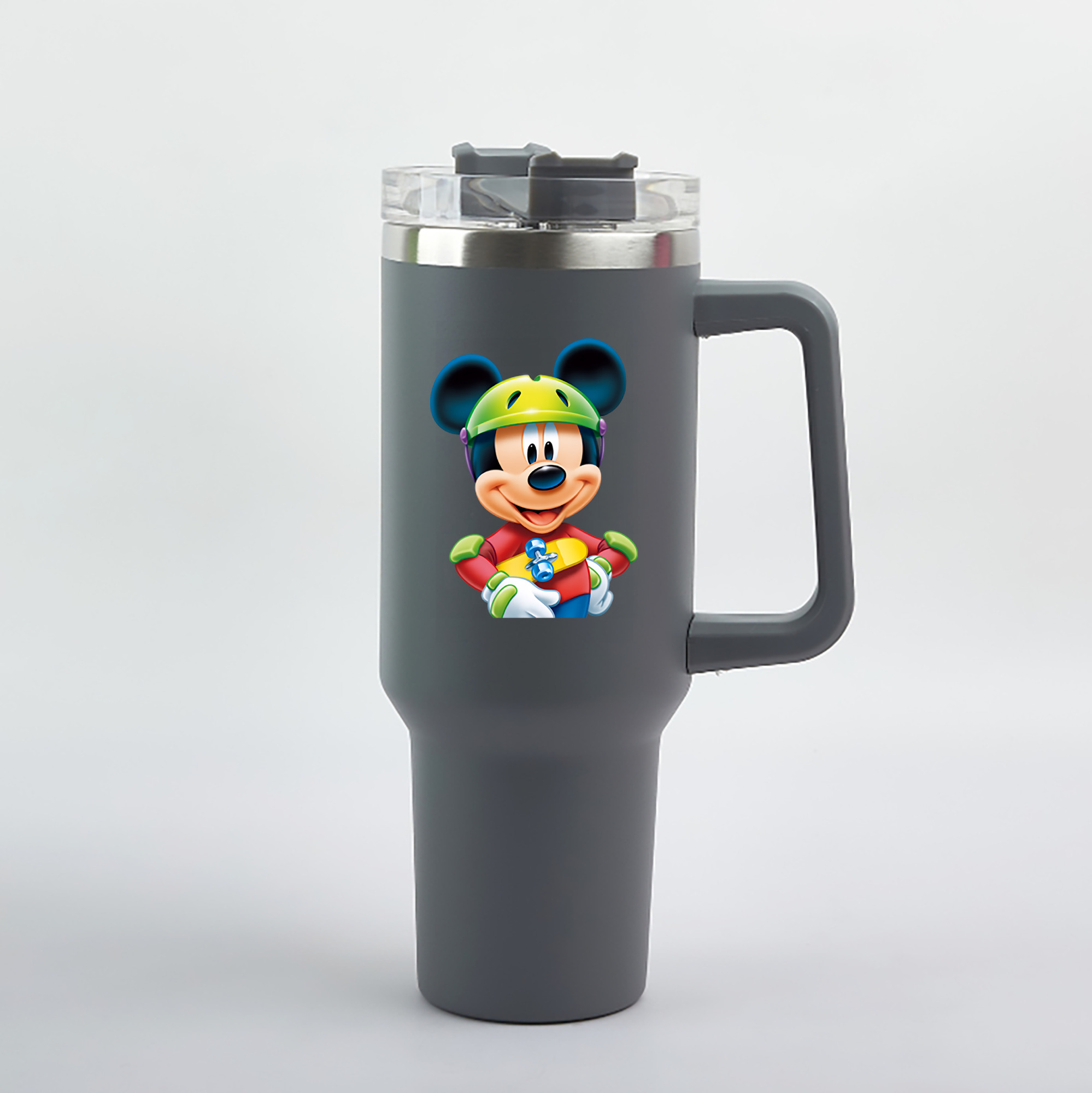 （画像用） ミッキーマウス Mickey Mouse 1200mL車用タンブラー（カラープリント）