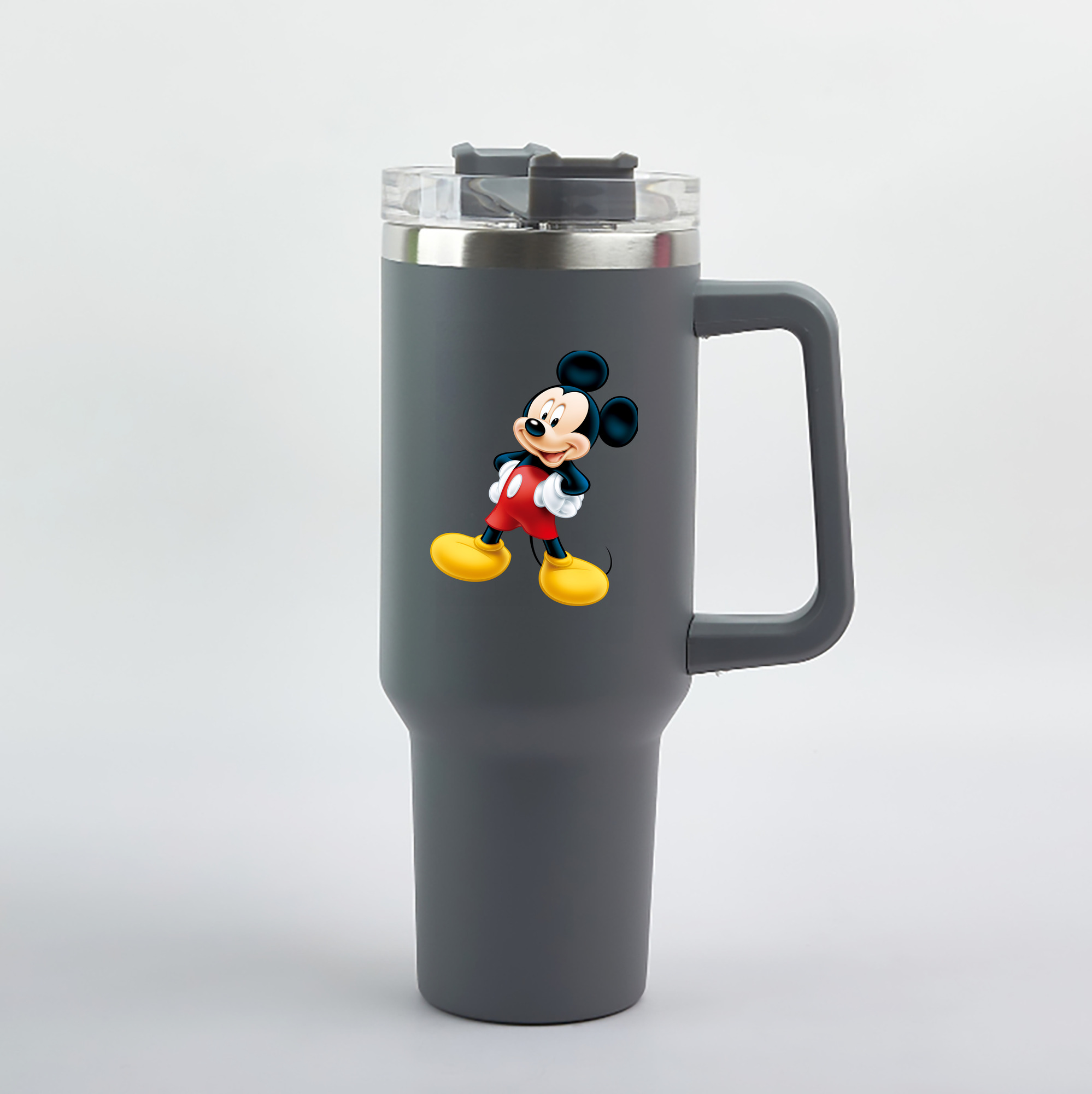（画像用） ミッキーマウス Mickey Mouse 1200mL車用タンブラー（カラープリント）