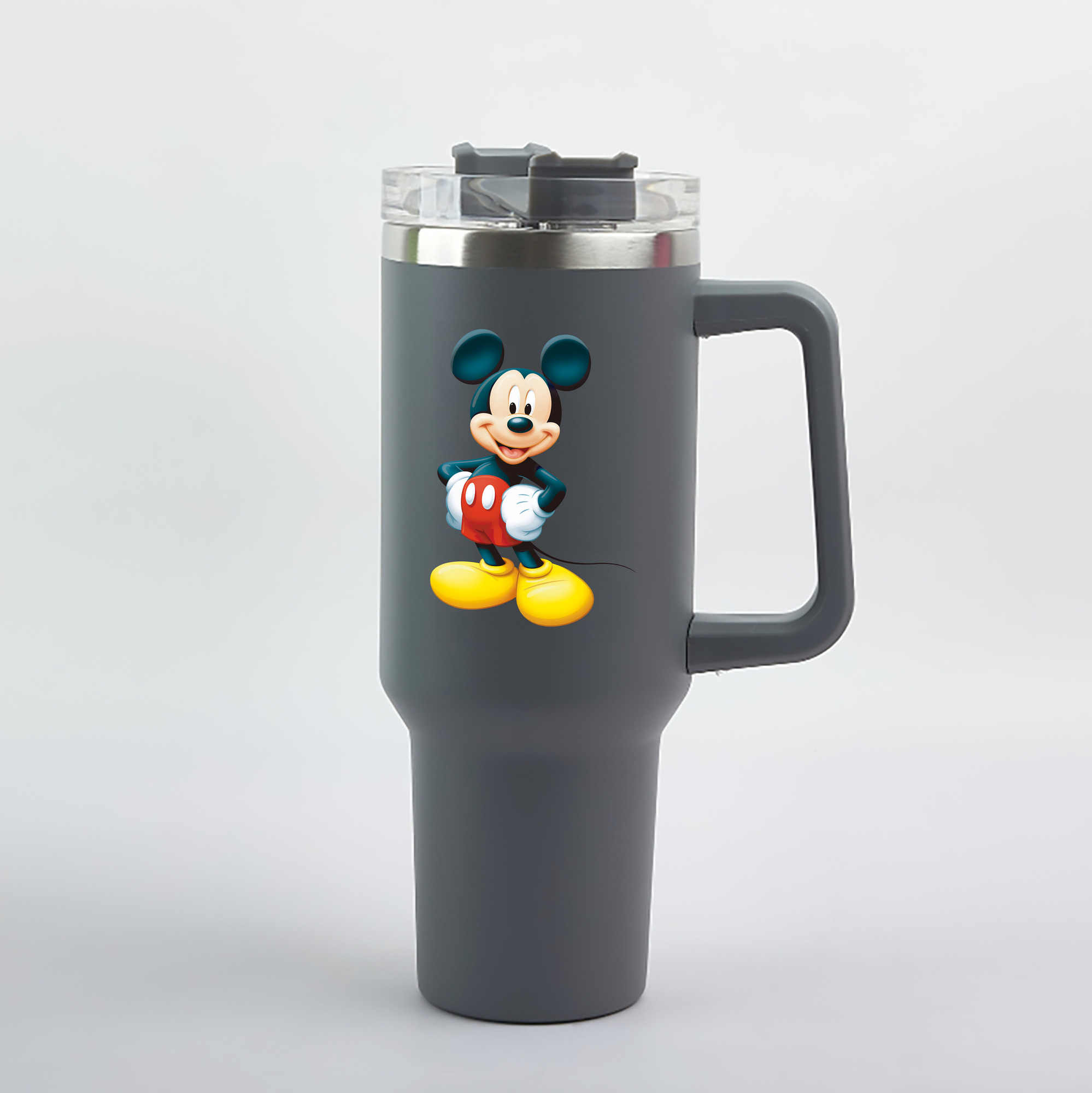 （画像用） ミッキーマウス Mickey Mouse 1200mL車用タンブラー（カラープリント）