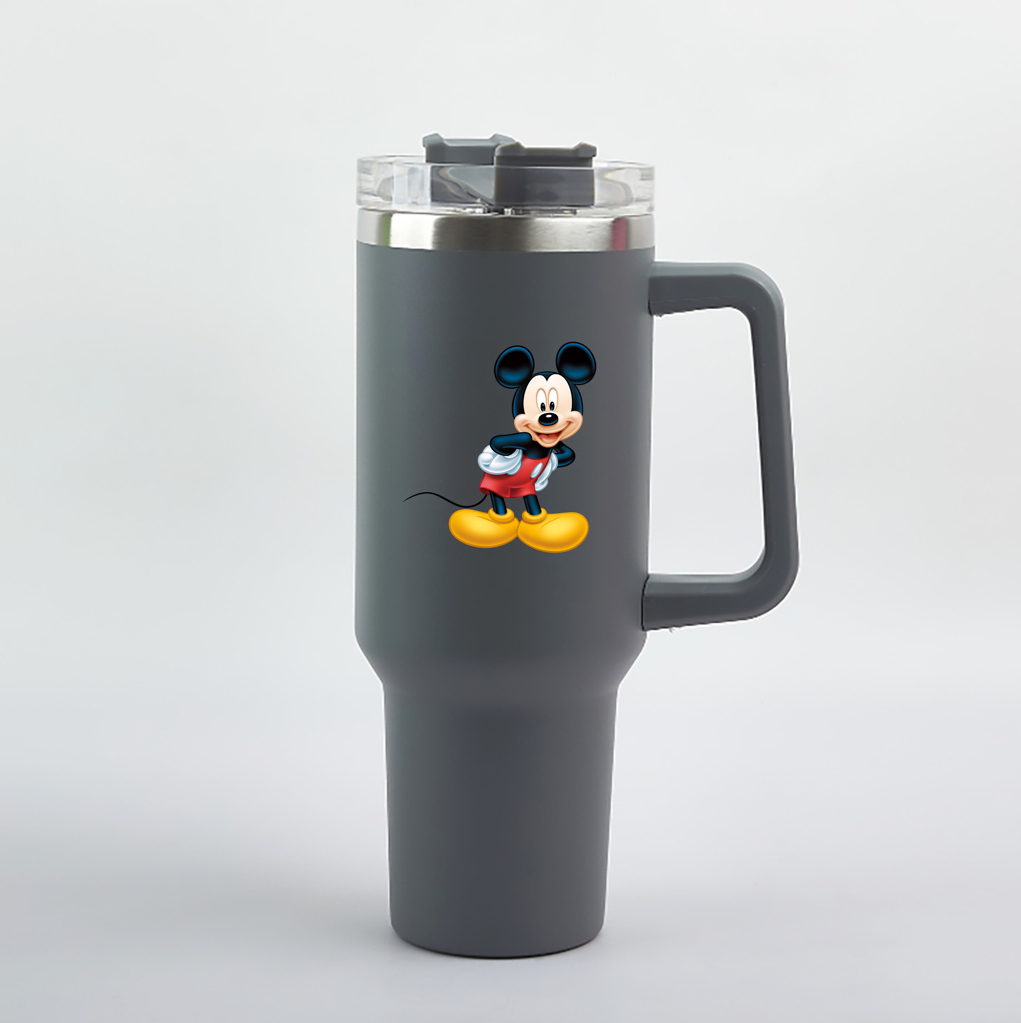 （画像用） ミッキーマウス Mickey Mouse 1200mL車用タンブラー（カラープリント）