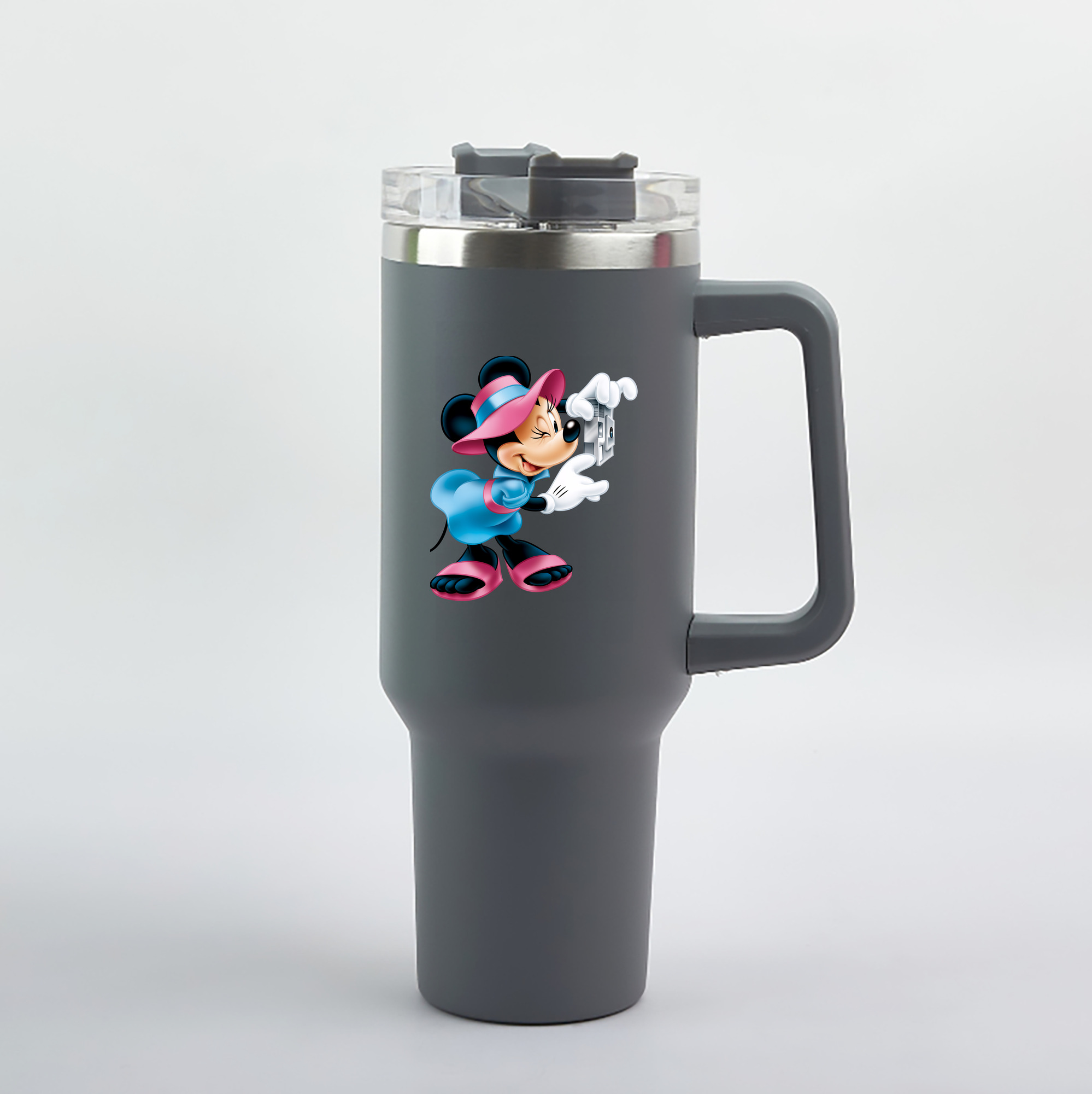 （画像用） ミッキーマウス Mickey Mouse 1200mL車用タンブラー（カラープリント）