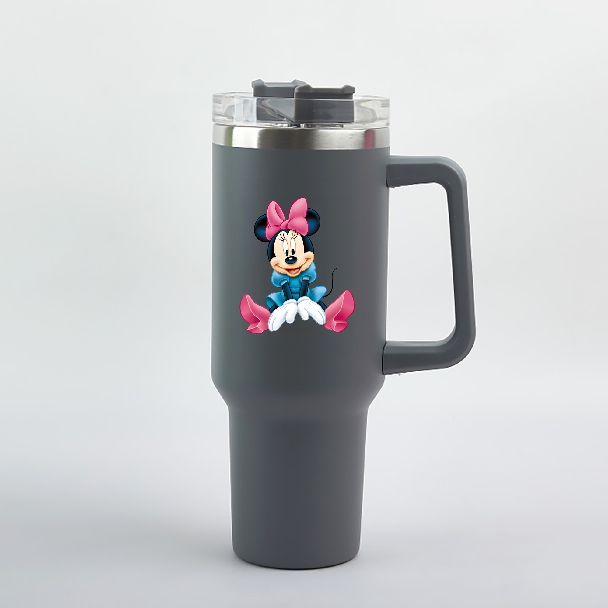 （画像用） ミッキーマウス Mickey Mouse 1200mL車用タンブラー（カラープリント）