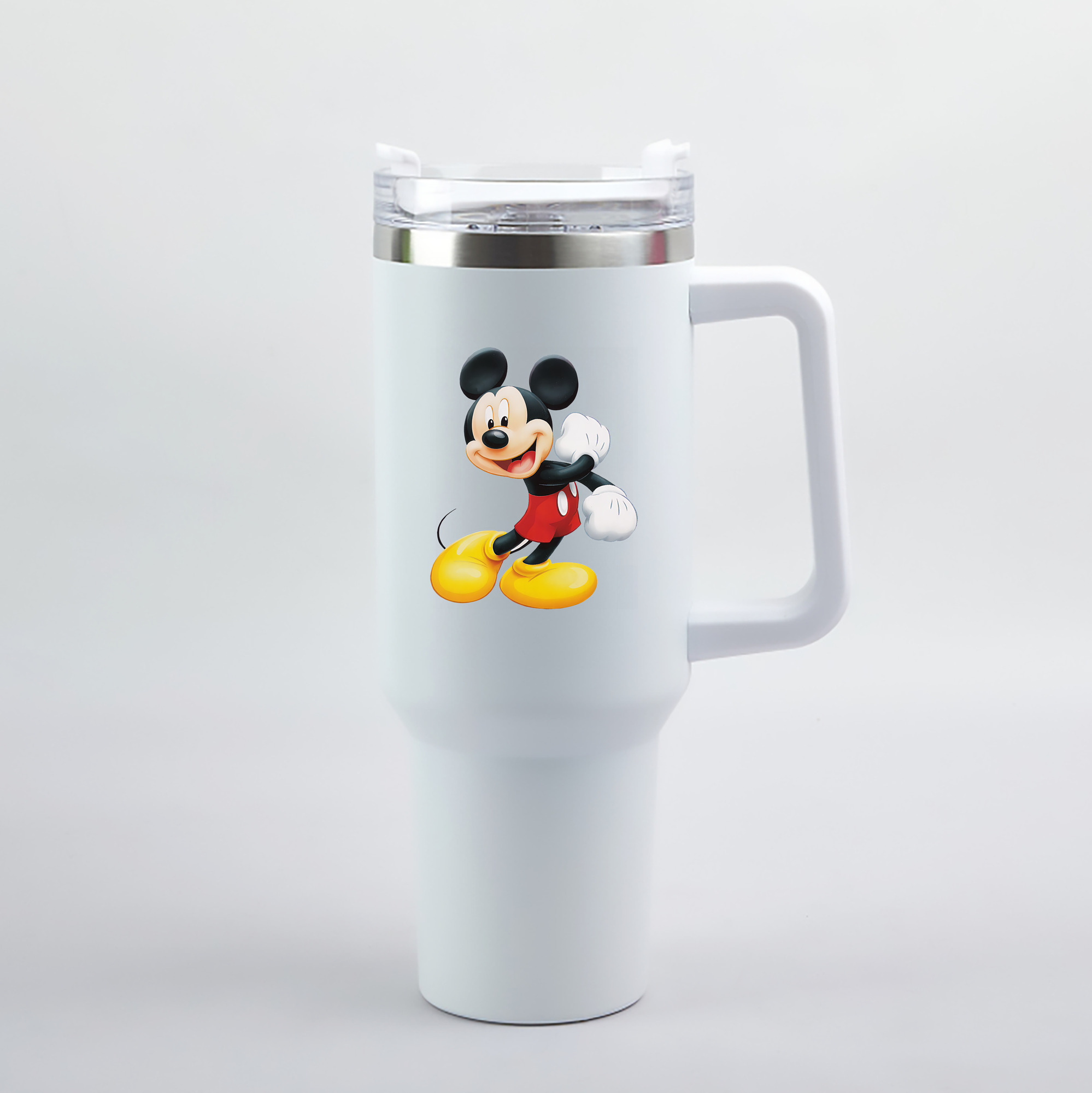 （画像用） ミッキーマウス Mickey Mouse 1200mL車用タンブラー（カラープリント）