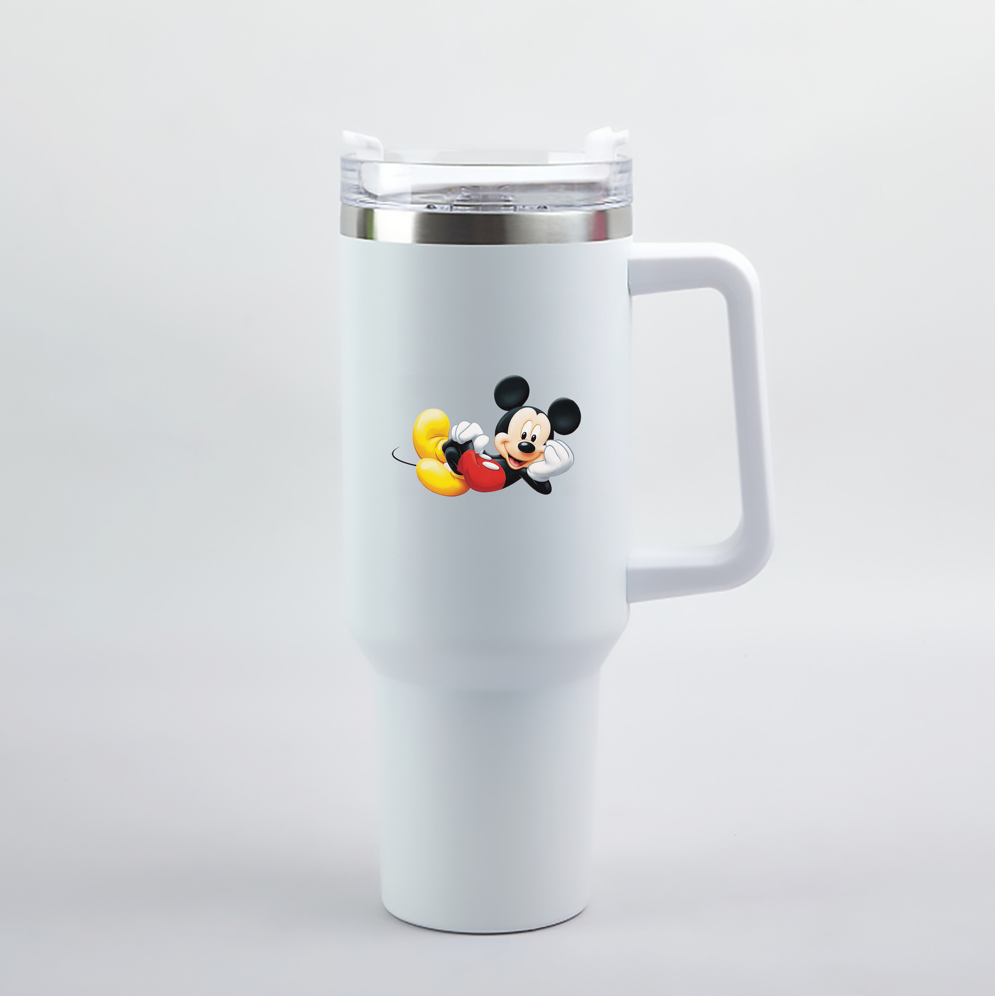 （画像用） ミッキーマウス Mickey Mouse 1200mL車用タンブラー（カラープリント）