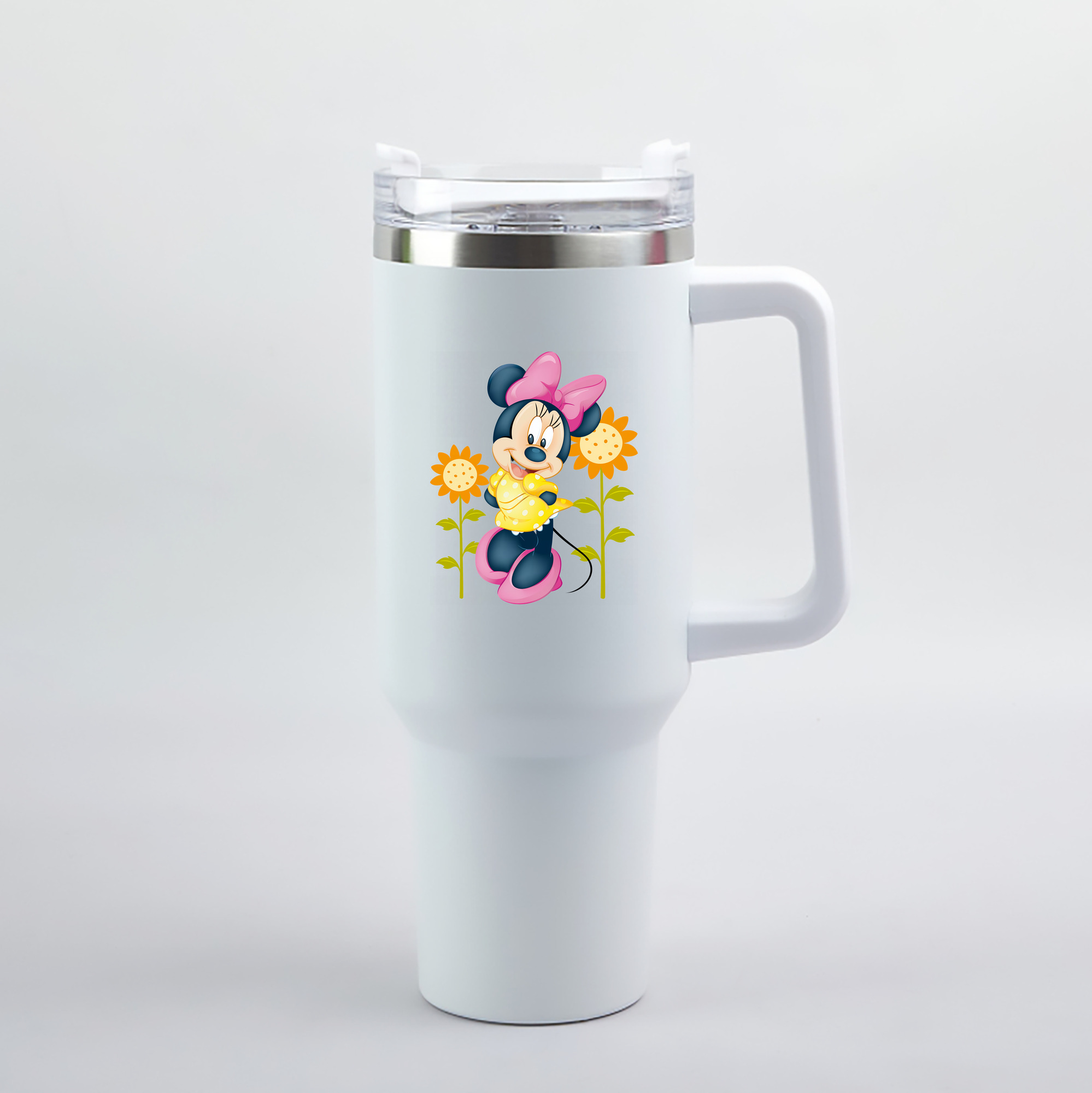 （画像用） ミッキーマウス Mickey Mouse 1200mL車用タンブラー（カラープリント）