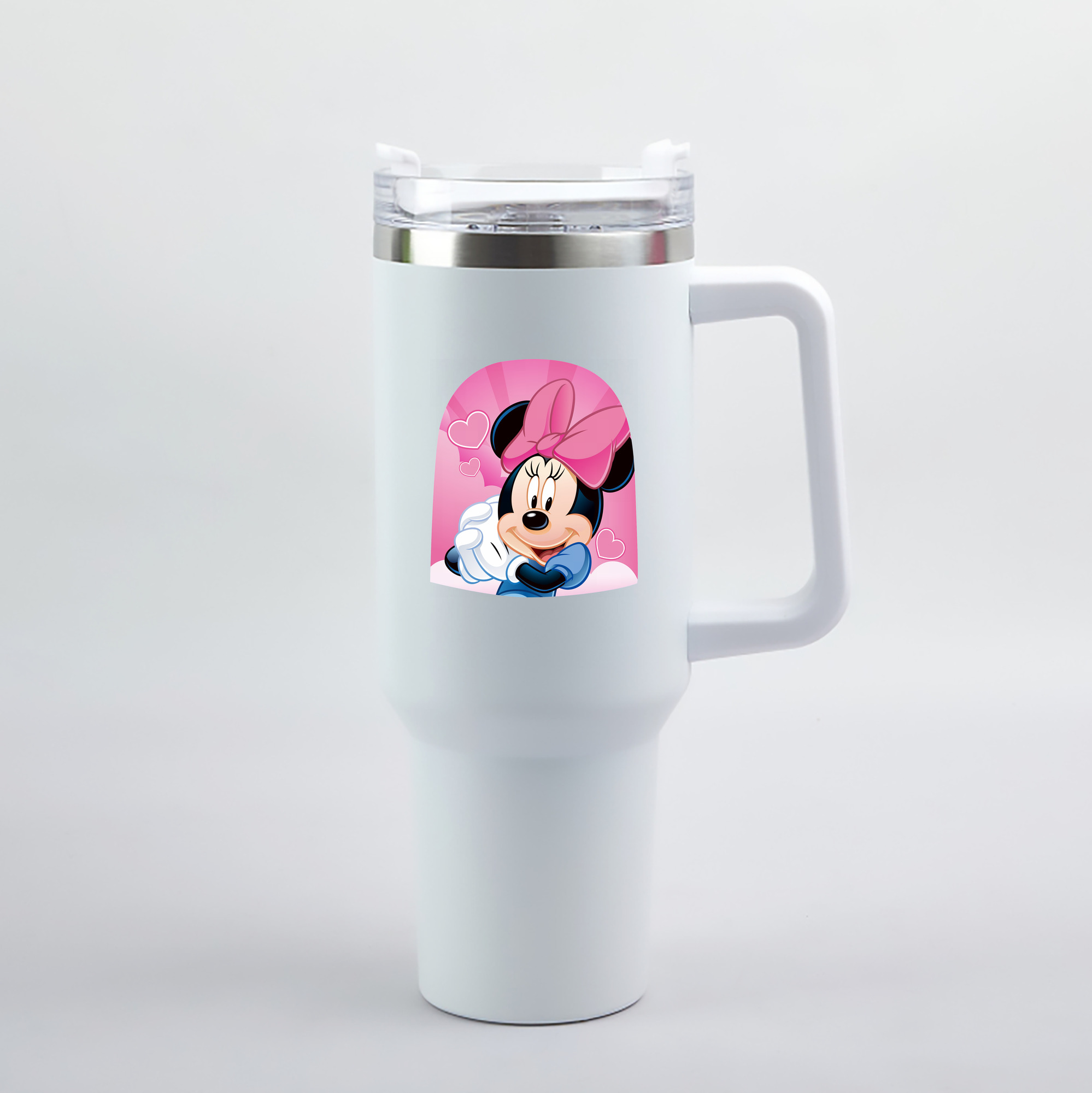 （画像用） ミッキーマウス Mickey Mouse 1200mL車用タンブラー（カラープリント）
