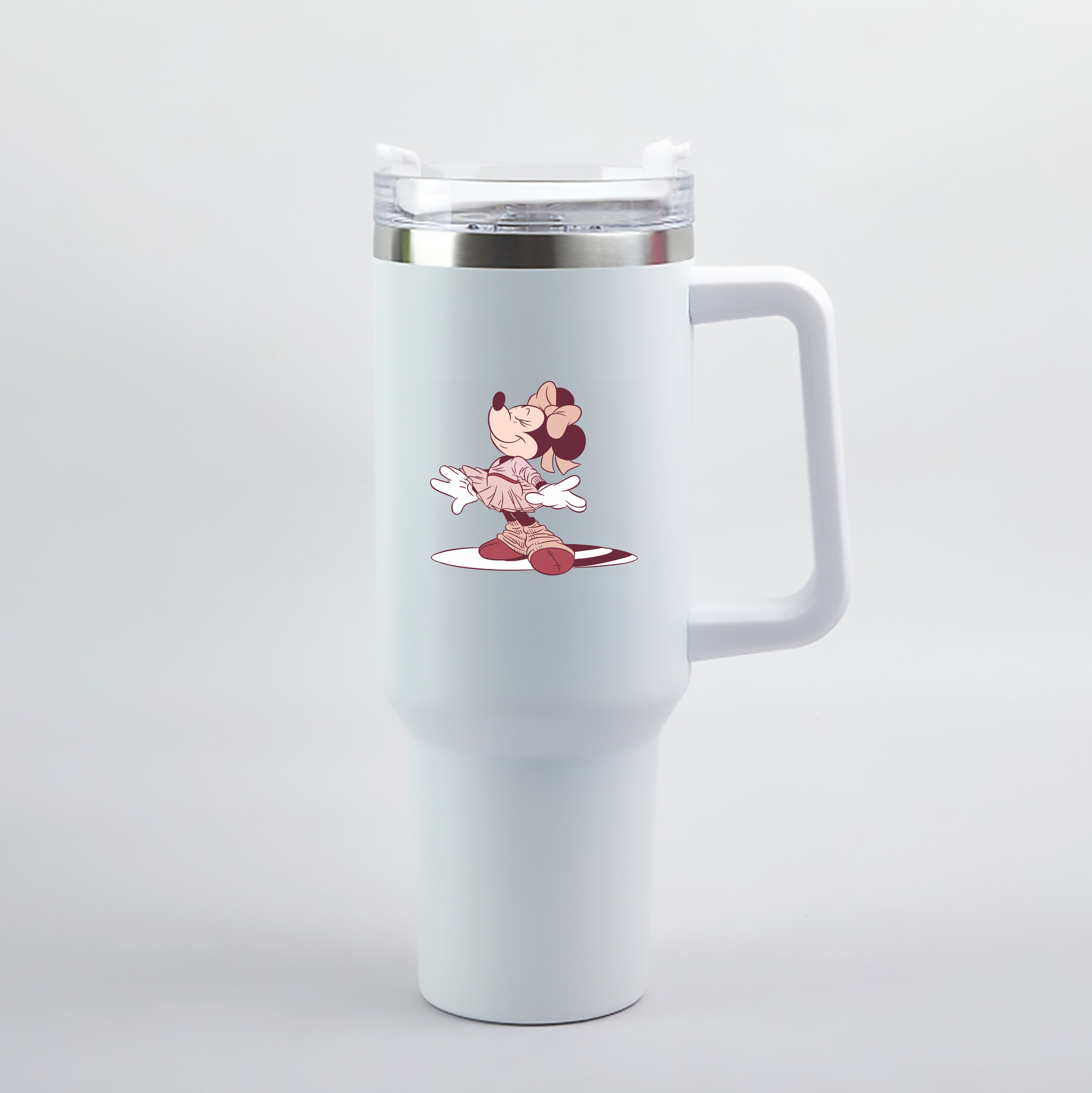 （画像用） ミッキーマウス Mickey Mouse 1200mL車用タンブラー（カラープリント）