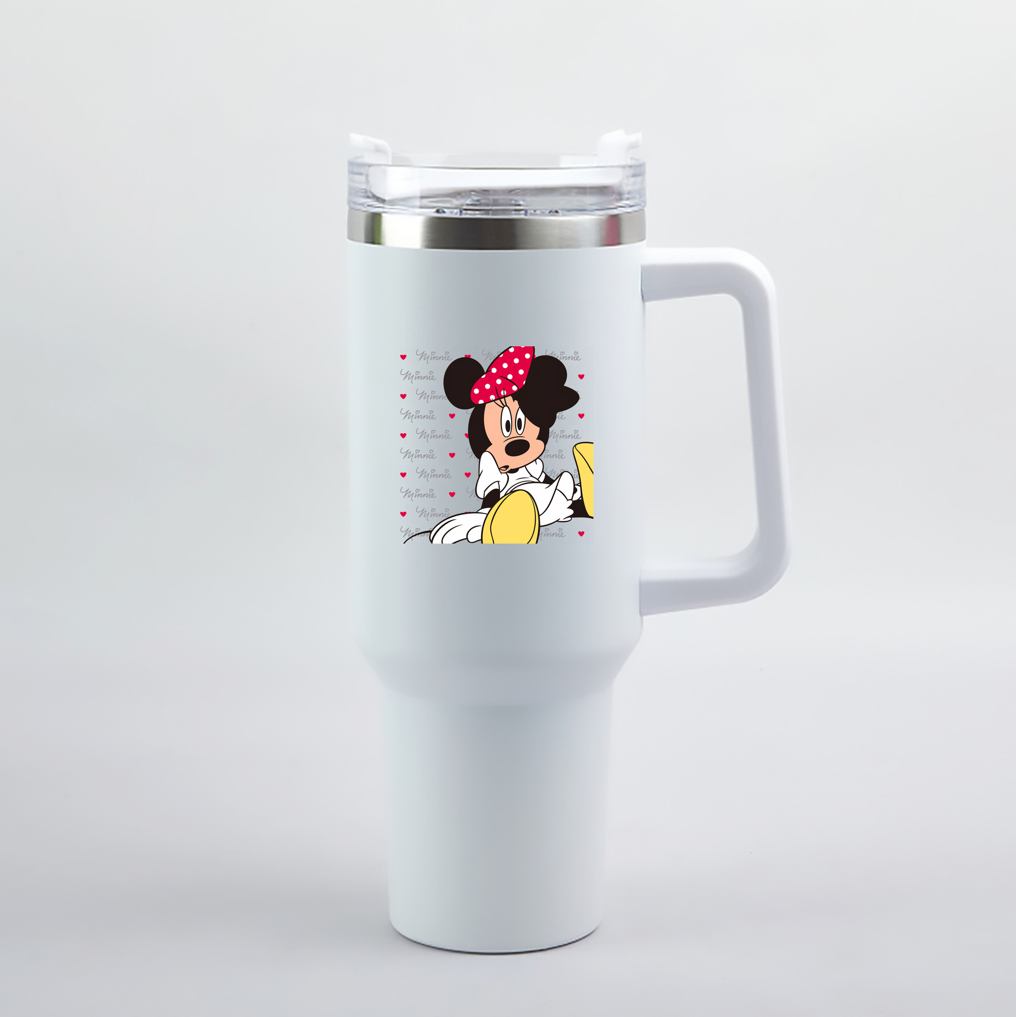 （画像用） ミッキーマウス Mickey Mouse 1200mL車用タンブラー（カラープリント）