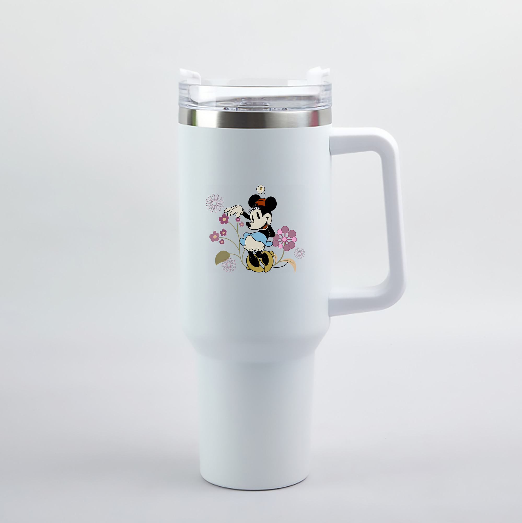 （画像用） ミッキーマウス Mickey Mouse 1200mL車用タンブラー（カラープリント）