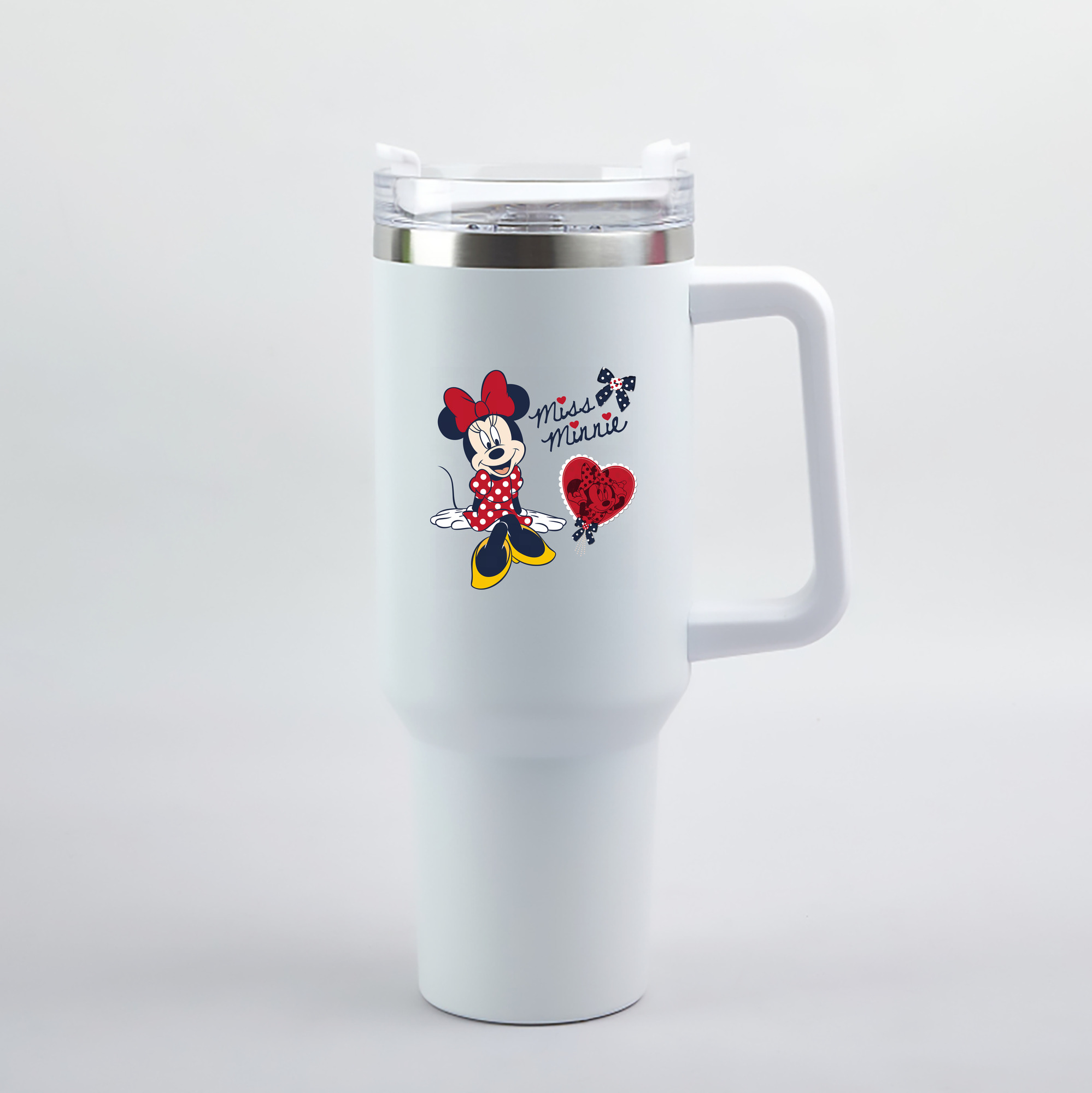 （画像用） ミッキーマウス Mickey Mouse 1200mL車用タンブラー（カラープリント）