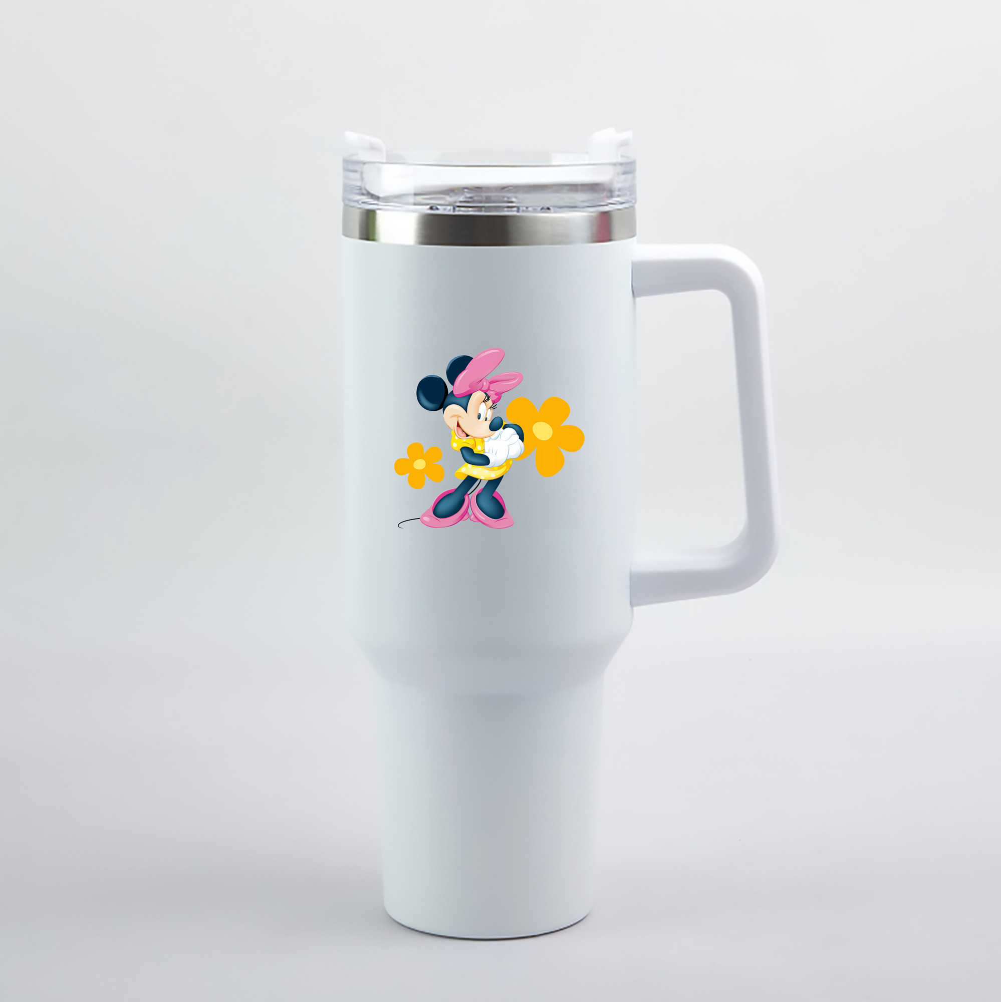 （画像用） ミッキーマウス Mickey Mouse 1200mL車用タンブラー（カラープリント）