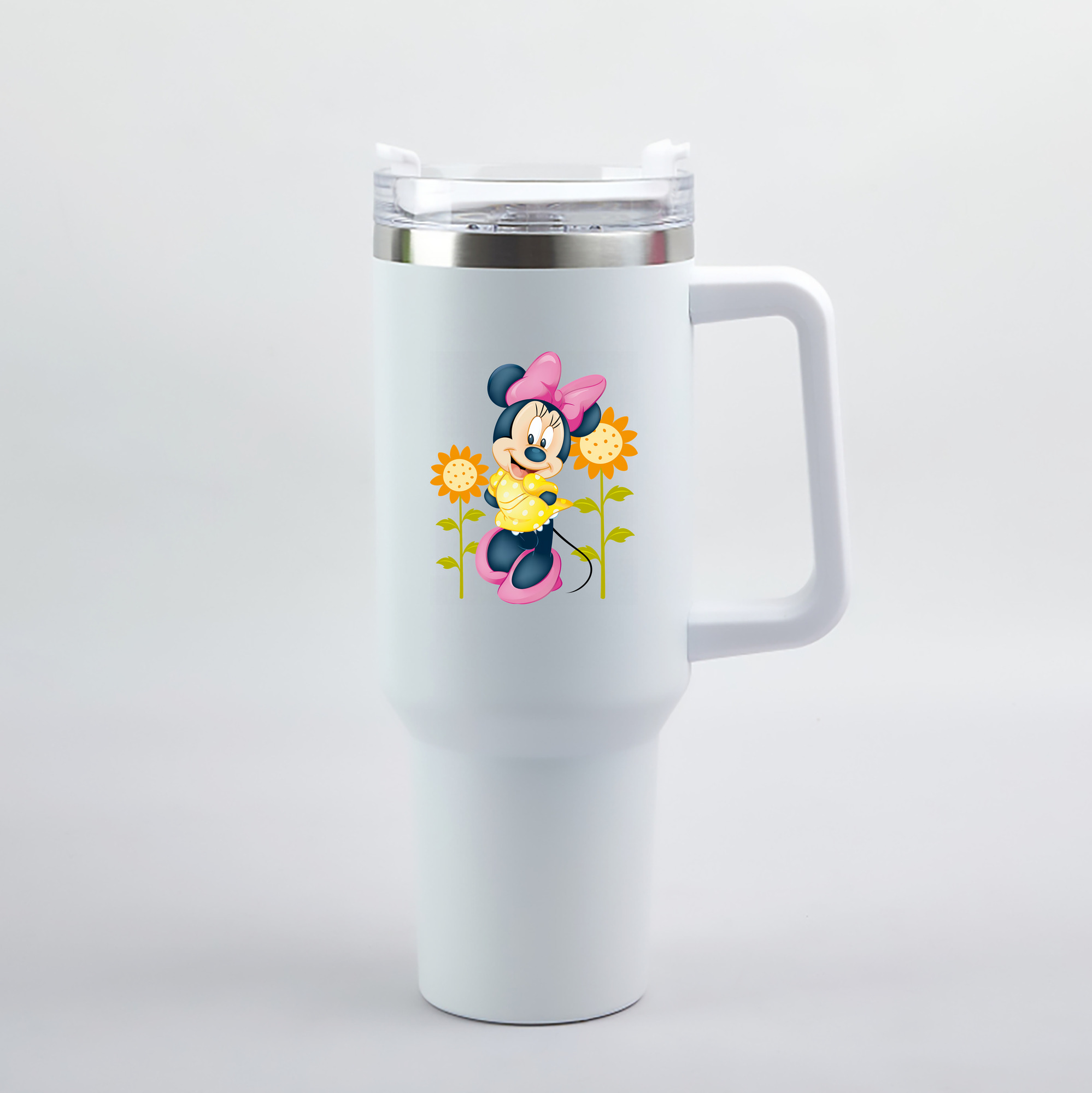 （画像用） ミッキーマウス Mickey Mouse 1200mL車用タンブラー（カラープリント）