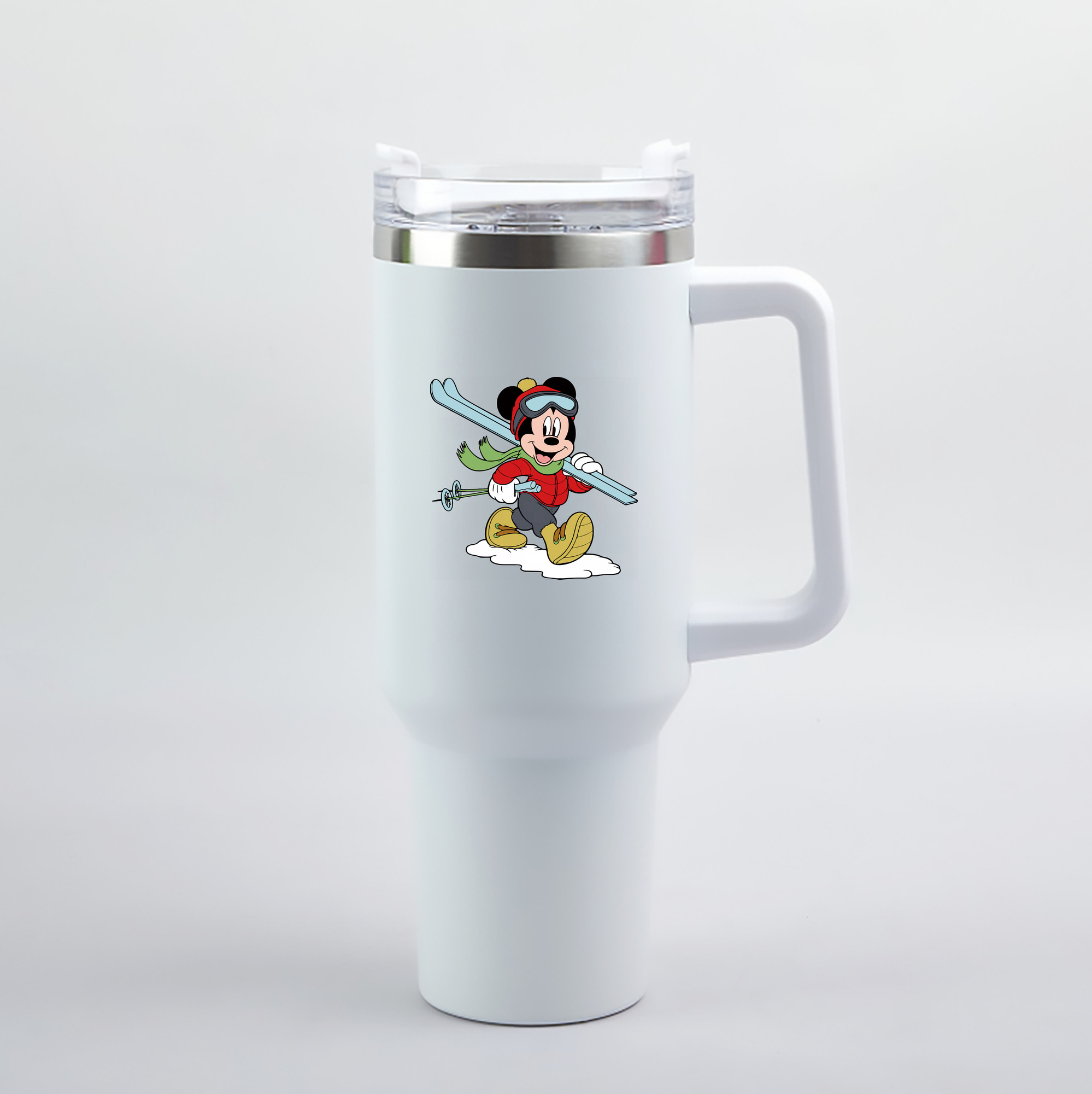 （画像用） ミッキーマウス Mickey Mouse 1200mL車用タンブラー（カラープリント）
